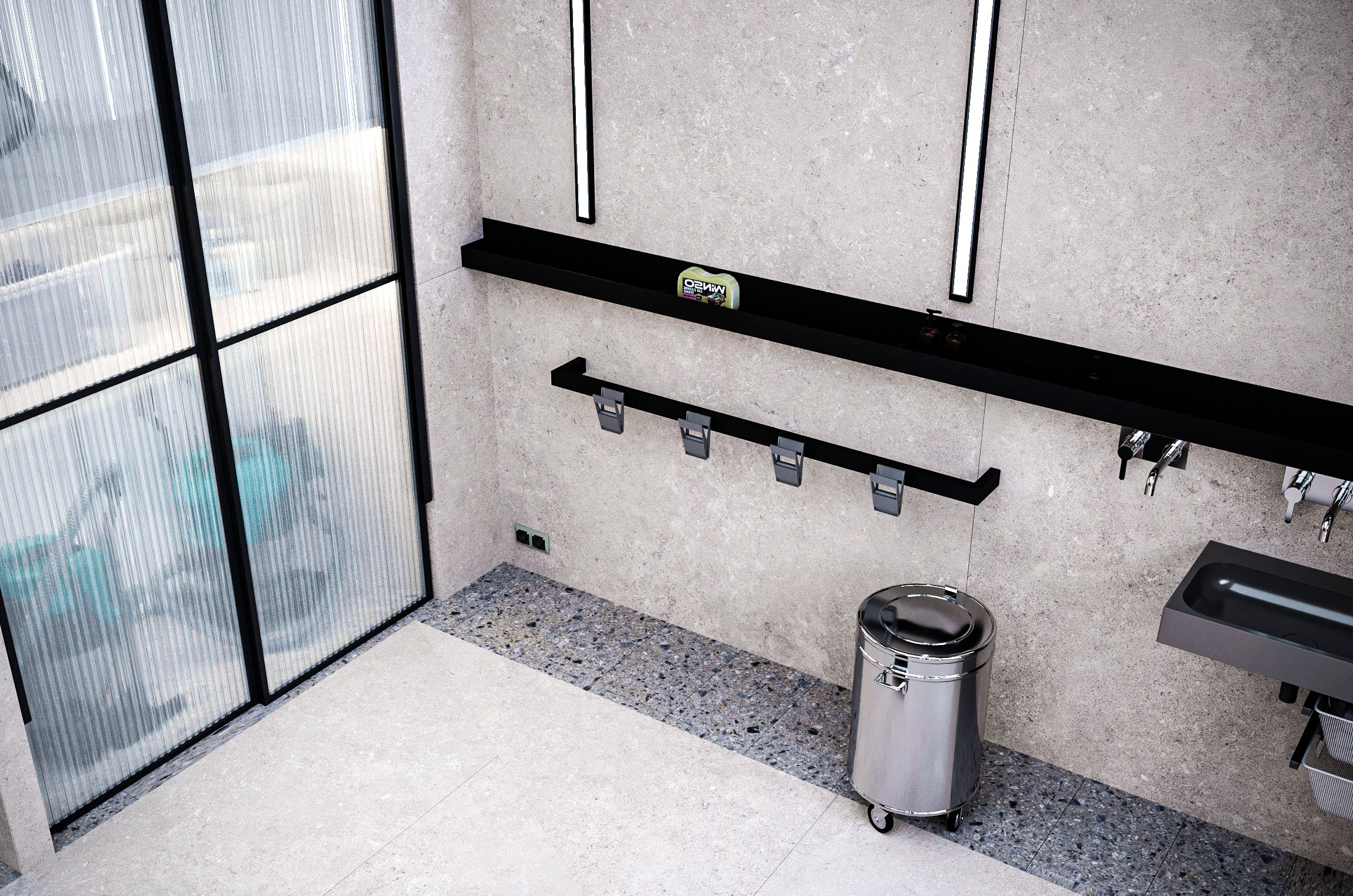 Royal Carwash — Автомоечно-детейлинговый комплекс, г. Астана. Дизайн интерьера и экстерьера в Санкт-Петербурге Яна Емельянова