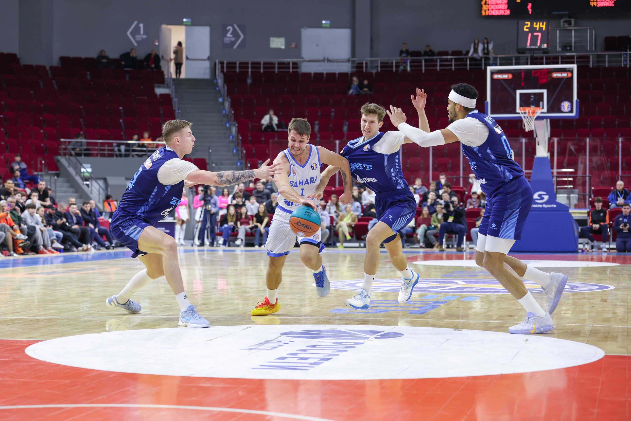 Баскетбол. Самара — Зенит. Единая лига ВТБ. Спортивный фотограф в Самаре