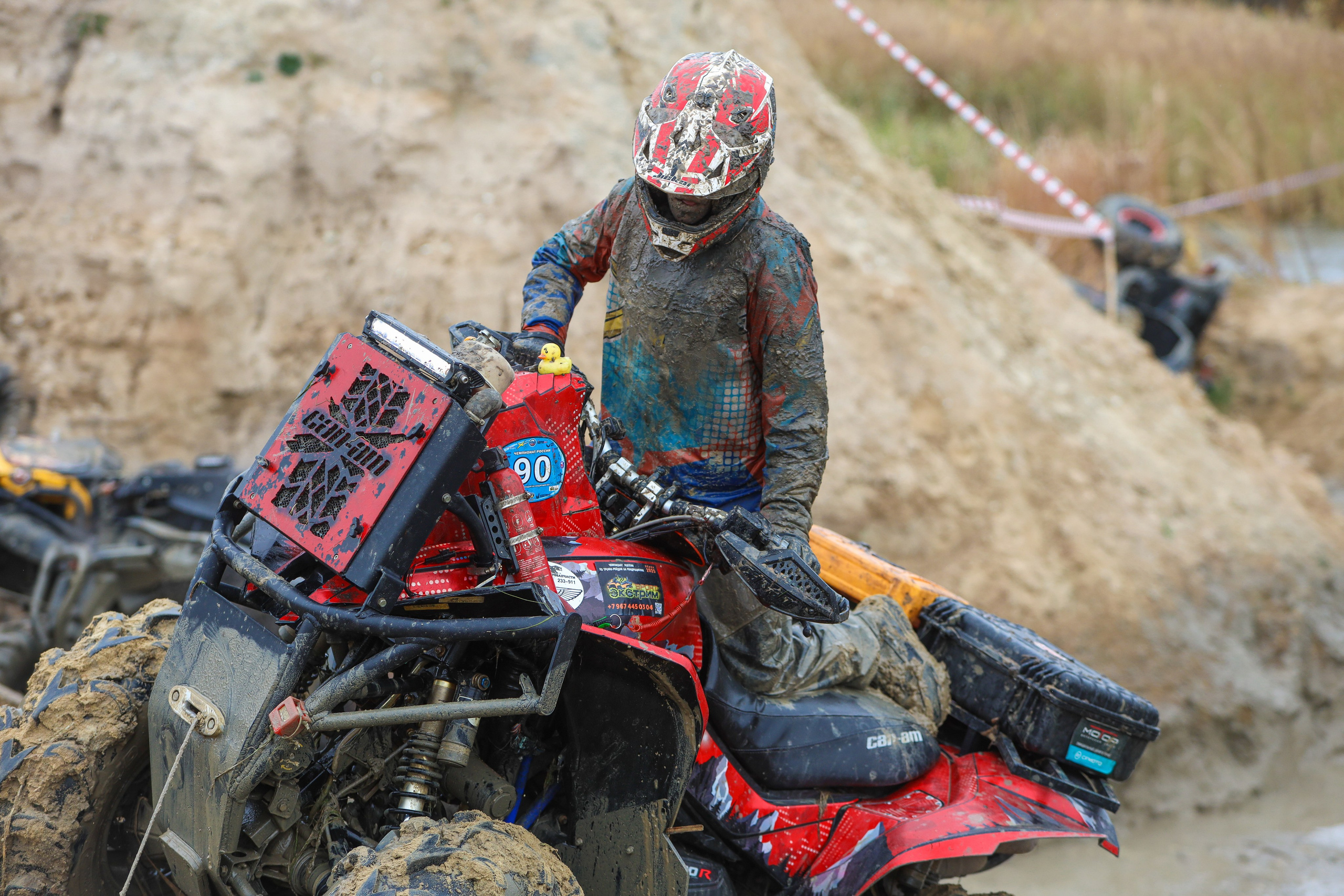 Гонки на квадроциклах Грязевое кольцо. Спортивный фотограф в Самаре