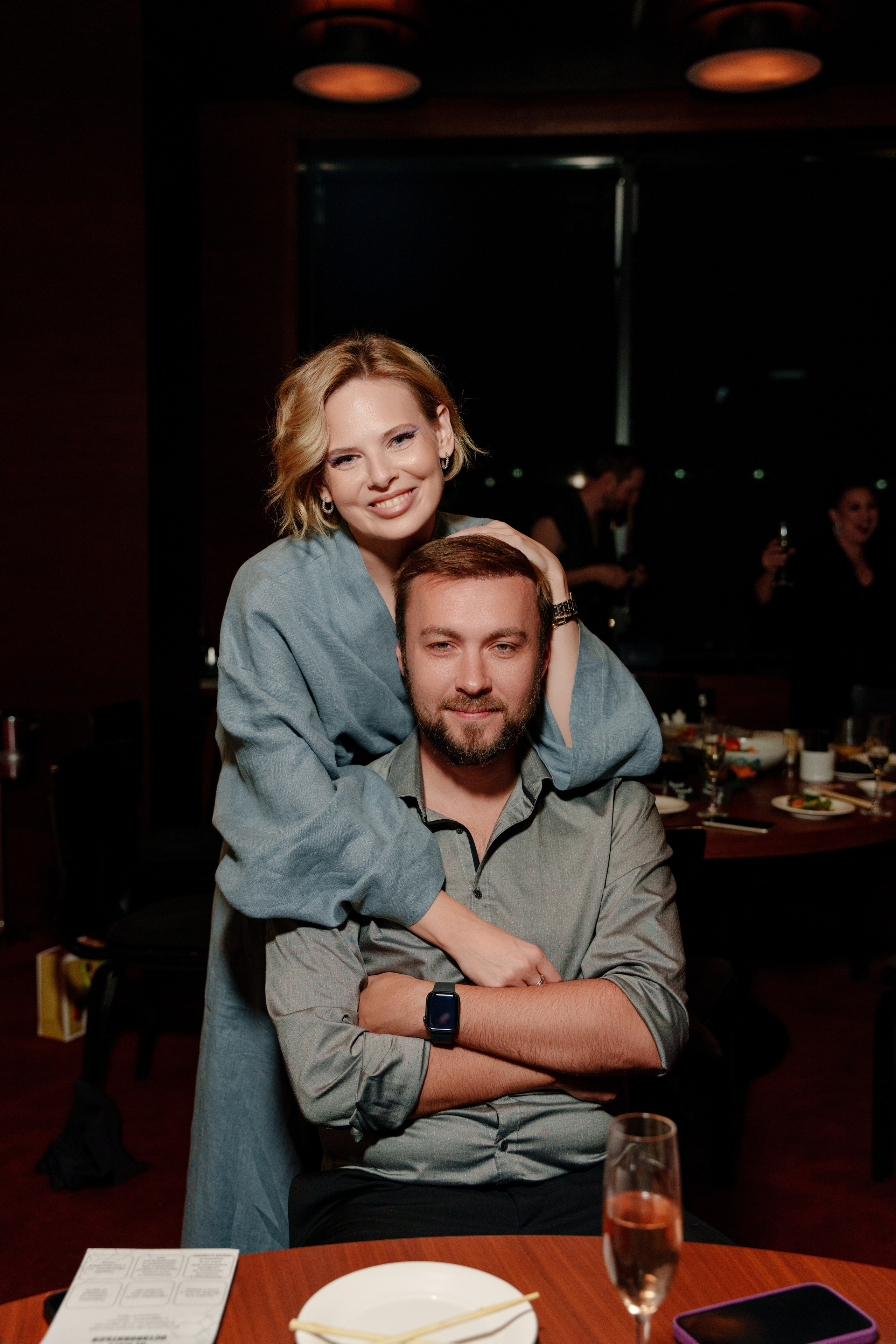 Репортажный фотограф на день рождения в ресторане KAI. Репортажный фотограф Москва Сергей Дружинин