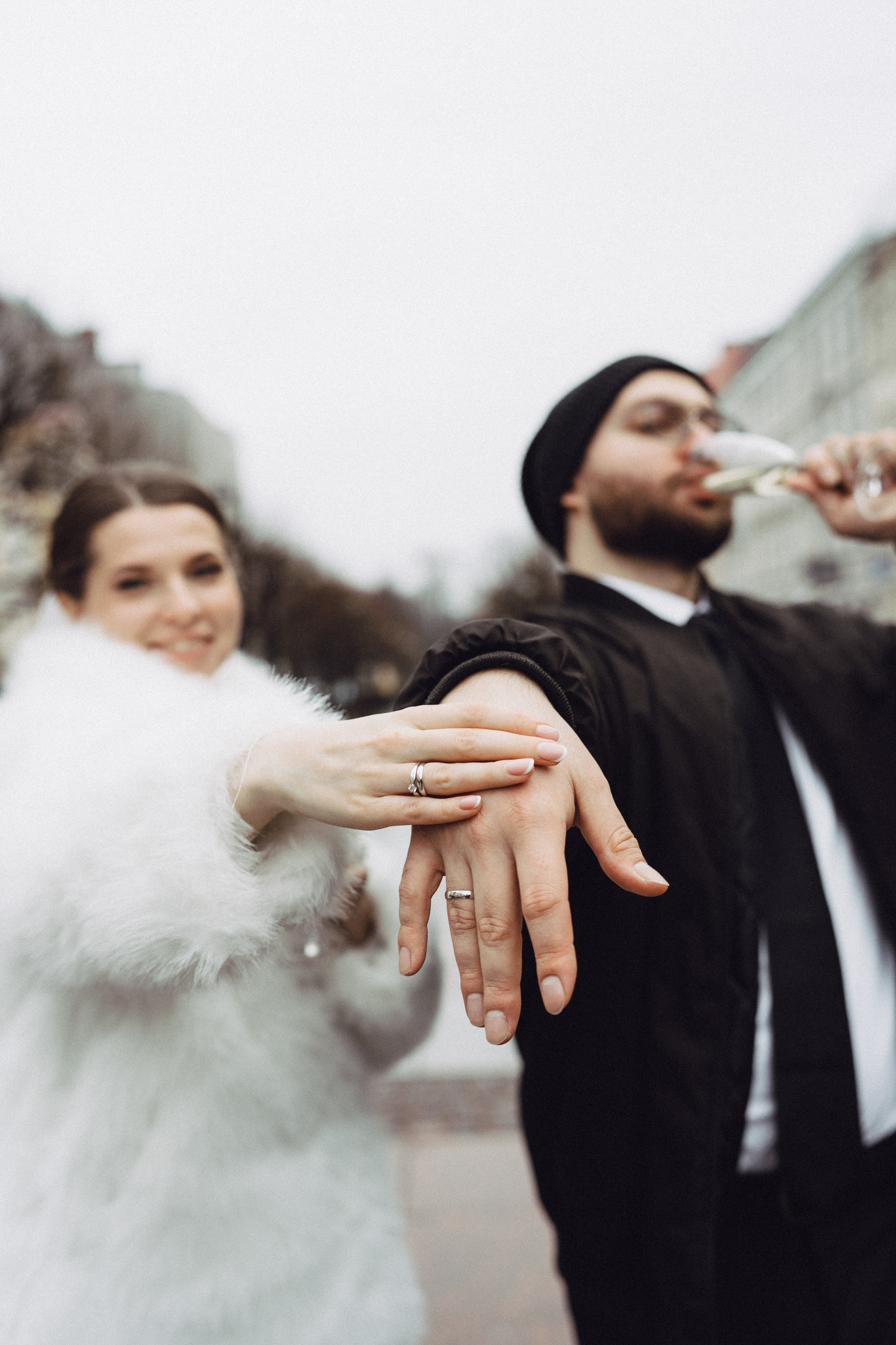 СВАДЕБНАЯ СЬЕМКА ВО ВТОРОМ ДВОРЦЕ (ДЕКАБРЬ) ТАКЖЕ СЬЕМКА В СТУДИИ НА ЧЕРНЫШЕВСКОЙ. Профессиональный фотограф, Санкт-Петербург — Виктория Богомолова