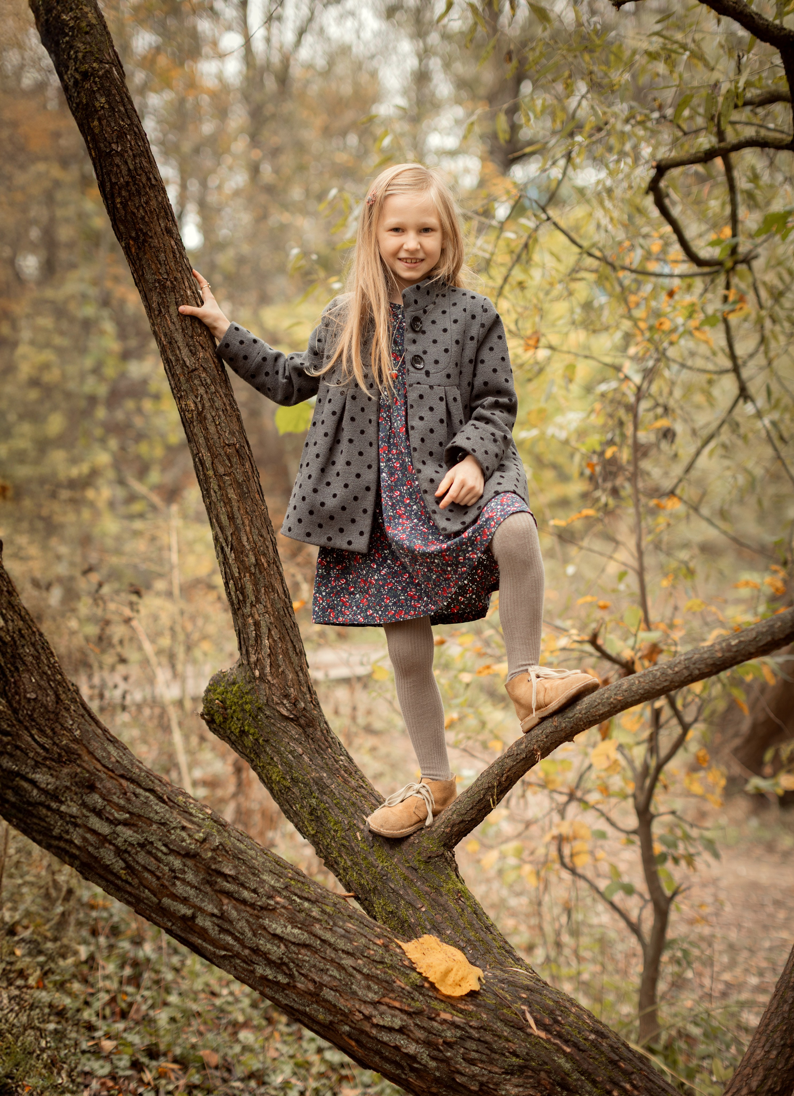 Осенняя прогулка. Детский и семейный фотограф Зоя Павкина