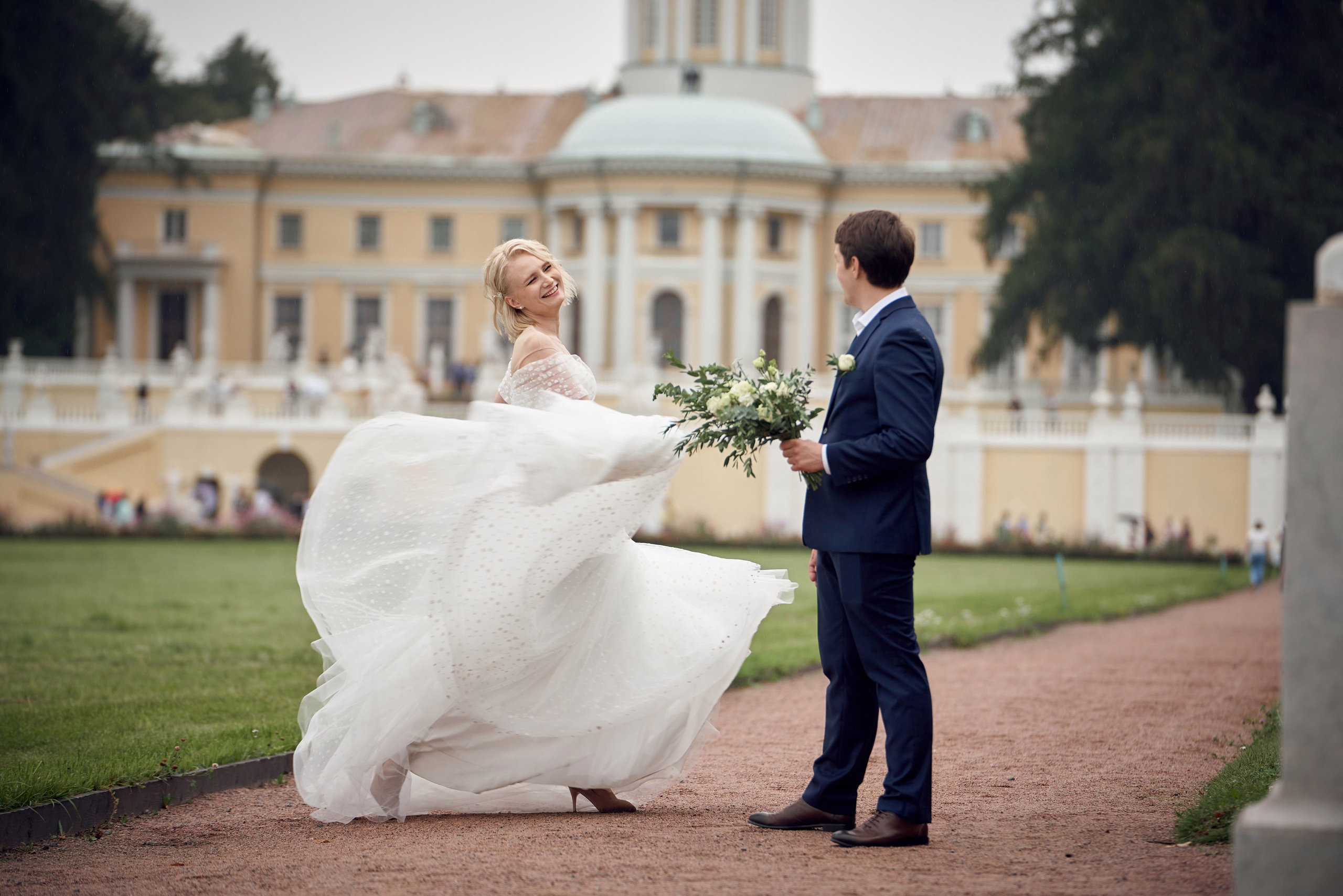 Свадьба Ильи и Влады, ЗАГС в Крокус, прогулка в Архангельское