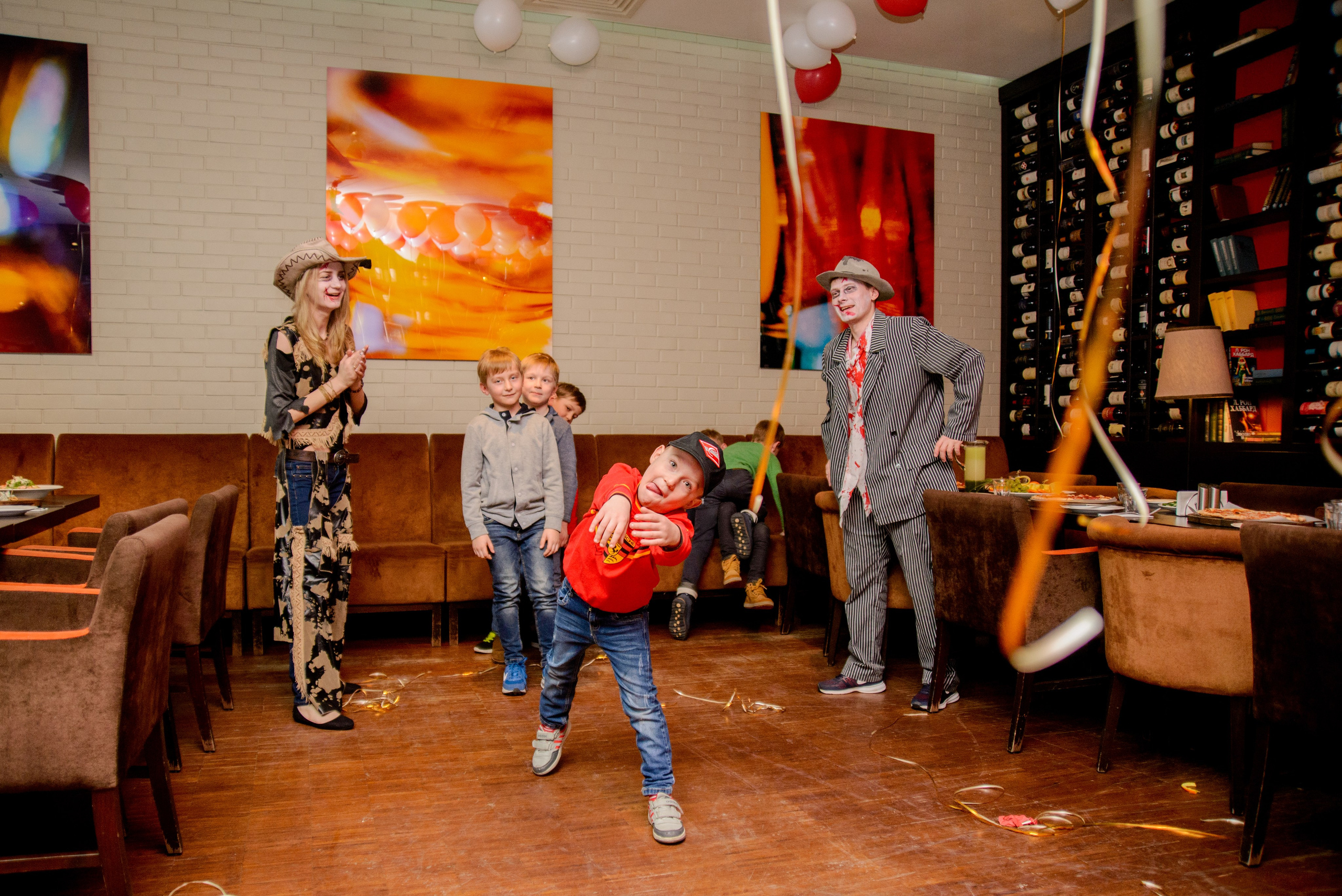 Детский день рождения в ресторане