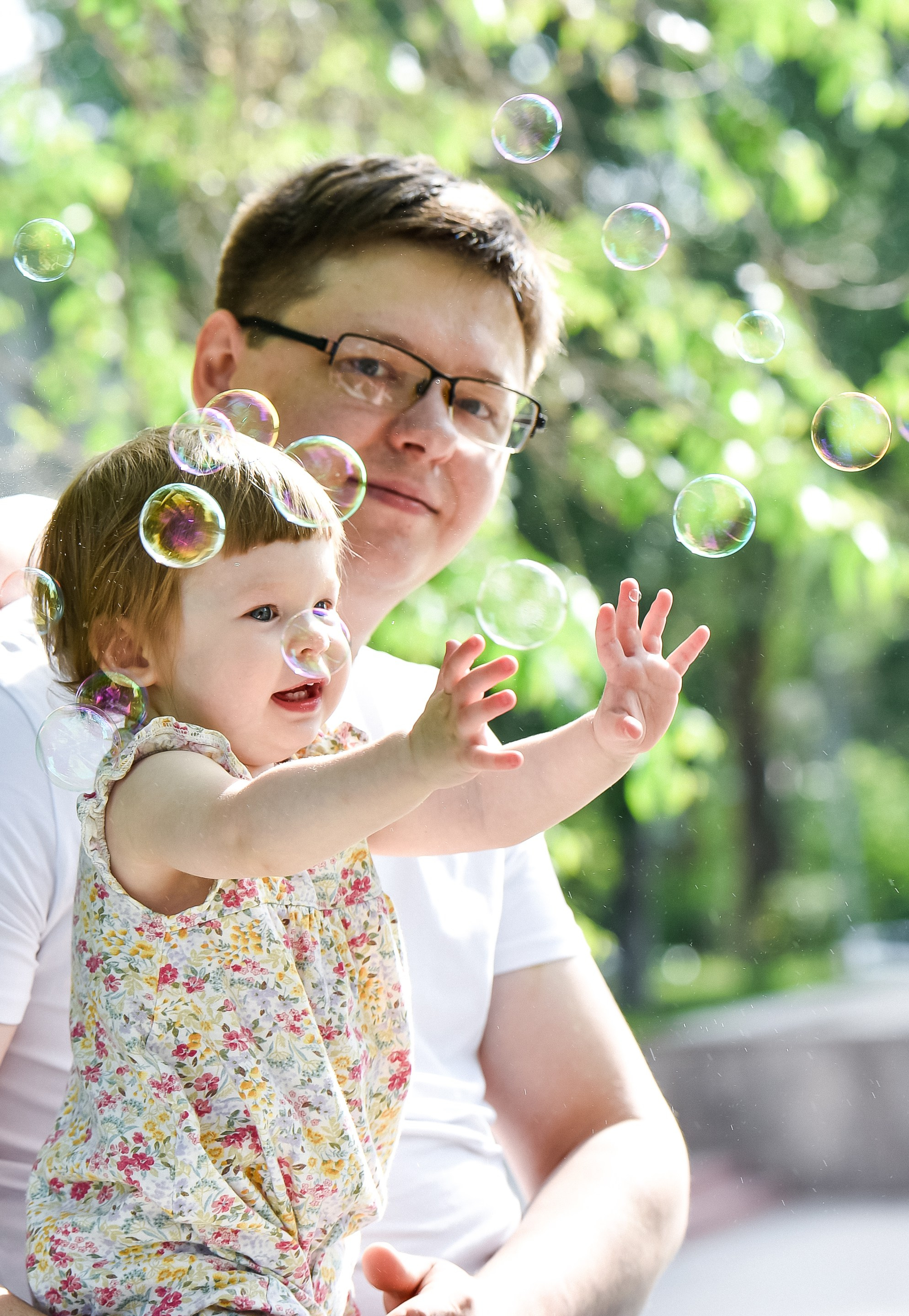 Семья Натальи, Сергея и Машеньки