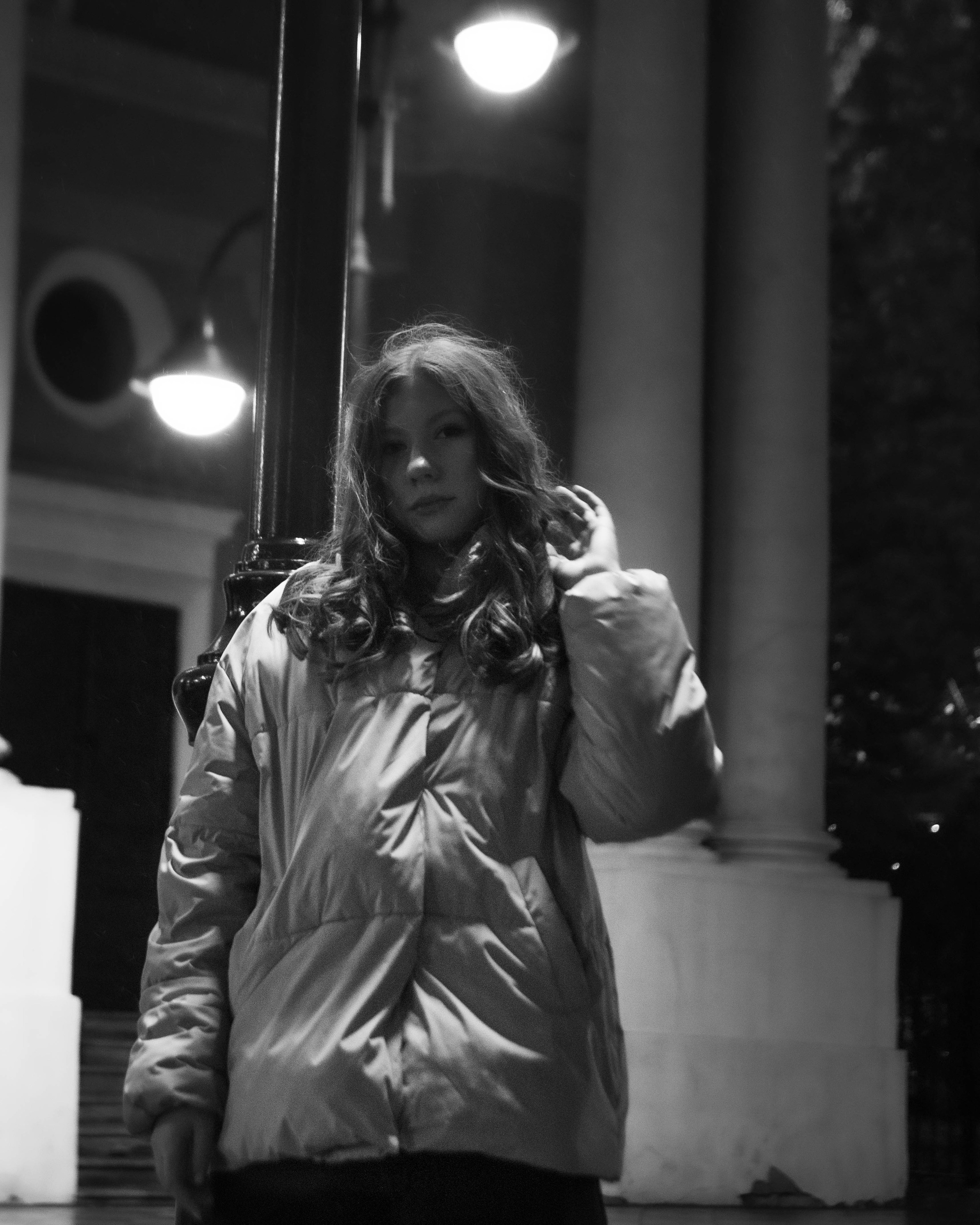 Черно-белый портрет. Портретный фотограф в Москве Владимир Саяпин