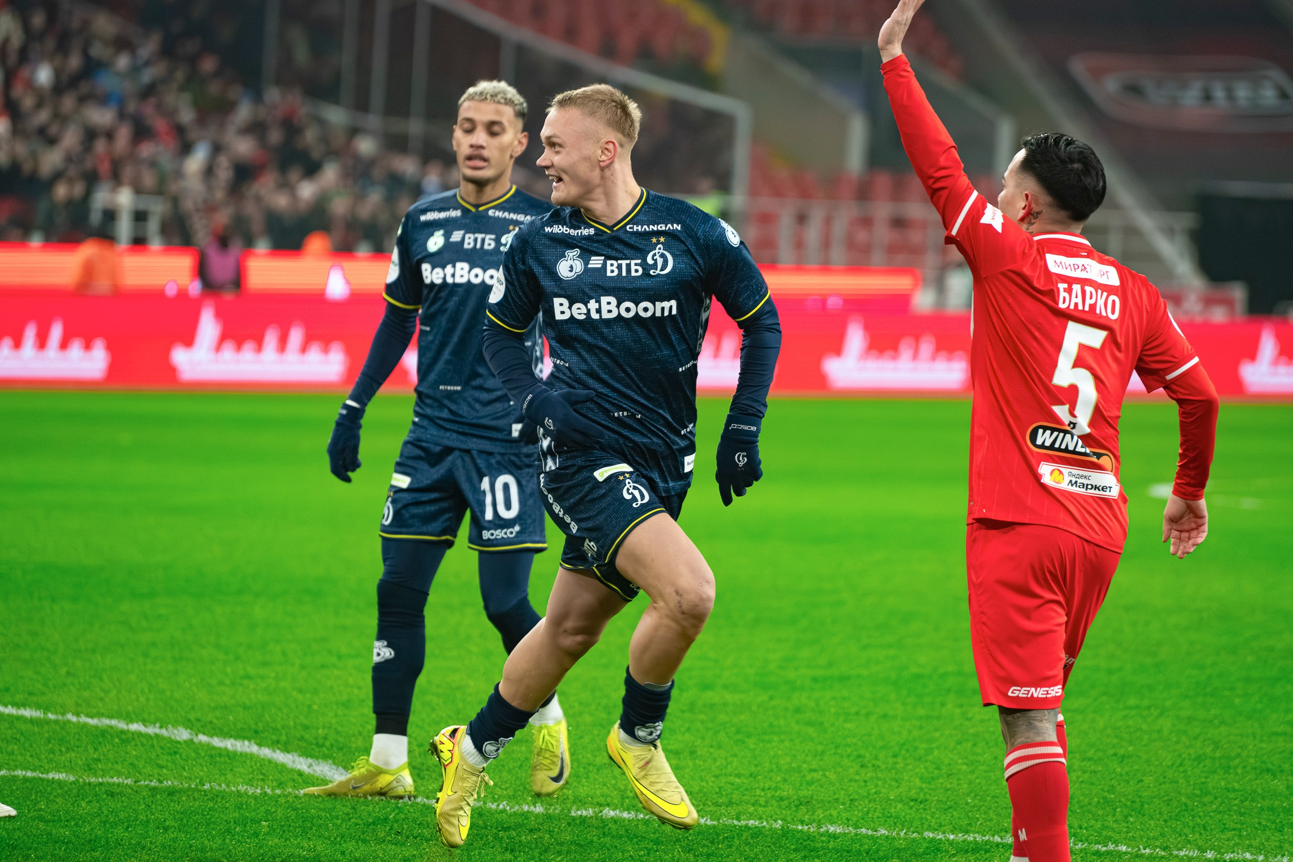 Спартак — Динамо — Чемпионат РПЛ. Спортивная фотосъемка в Москве и Московской области — Спорт в Москве