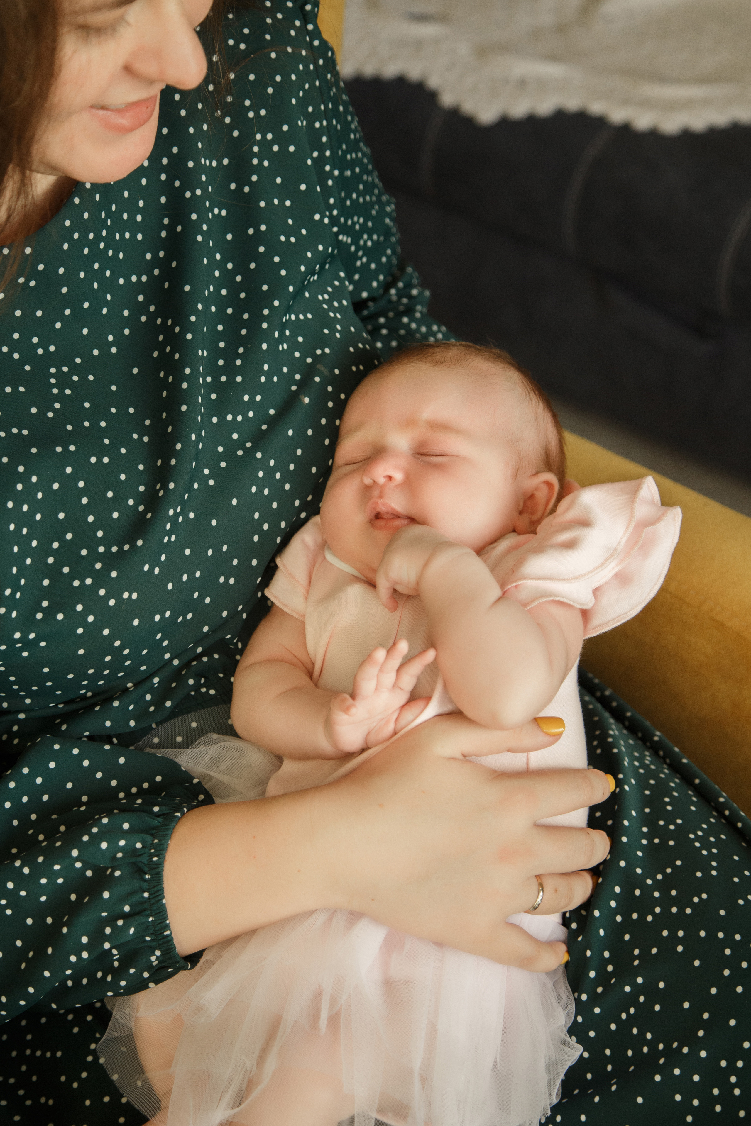 Таисия, 1 месяц. Фотограф новорожденных Тверь Диана Муляева