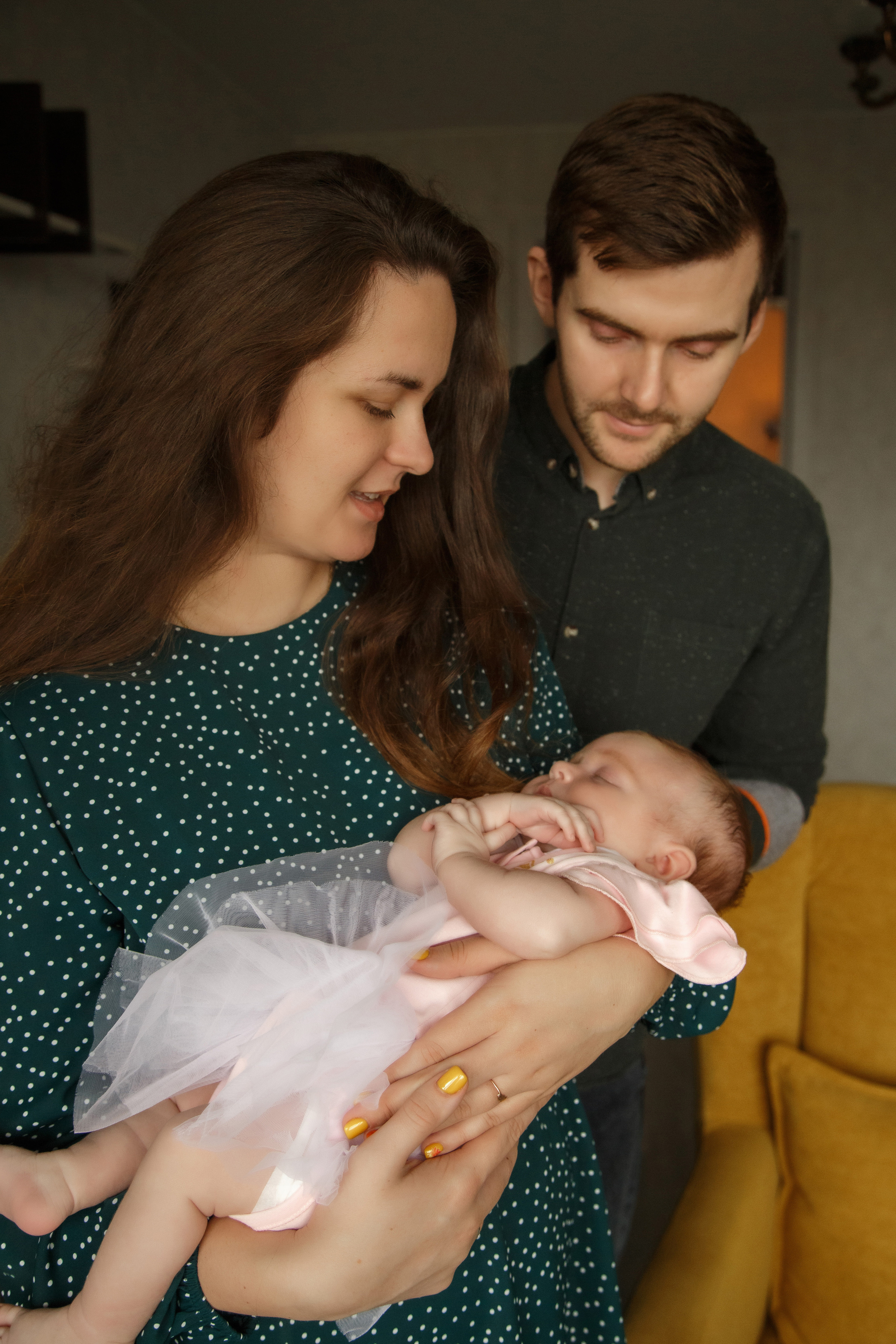 Таисия, 1 месяц. Фотограф новорожденных Тверь Диана Муляева