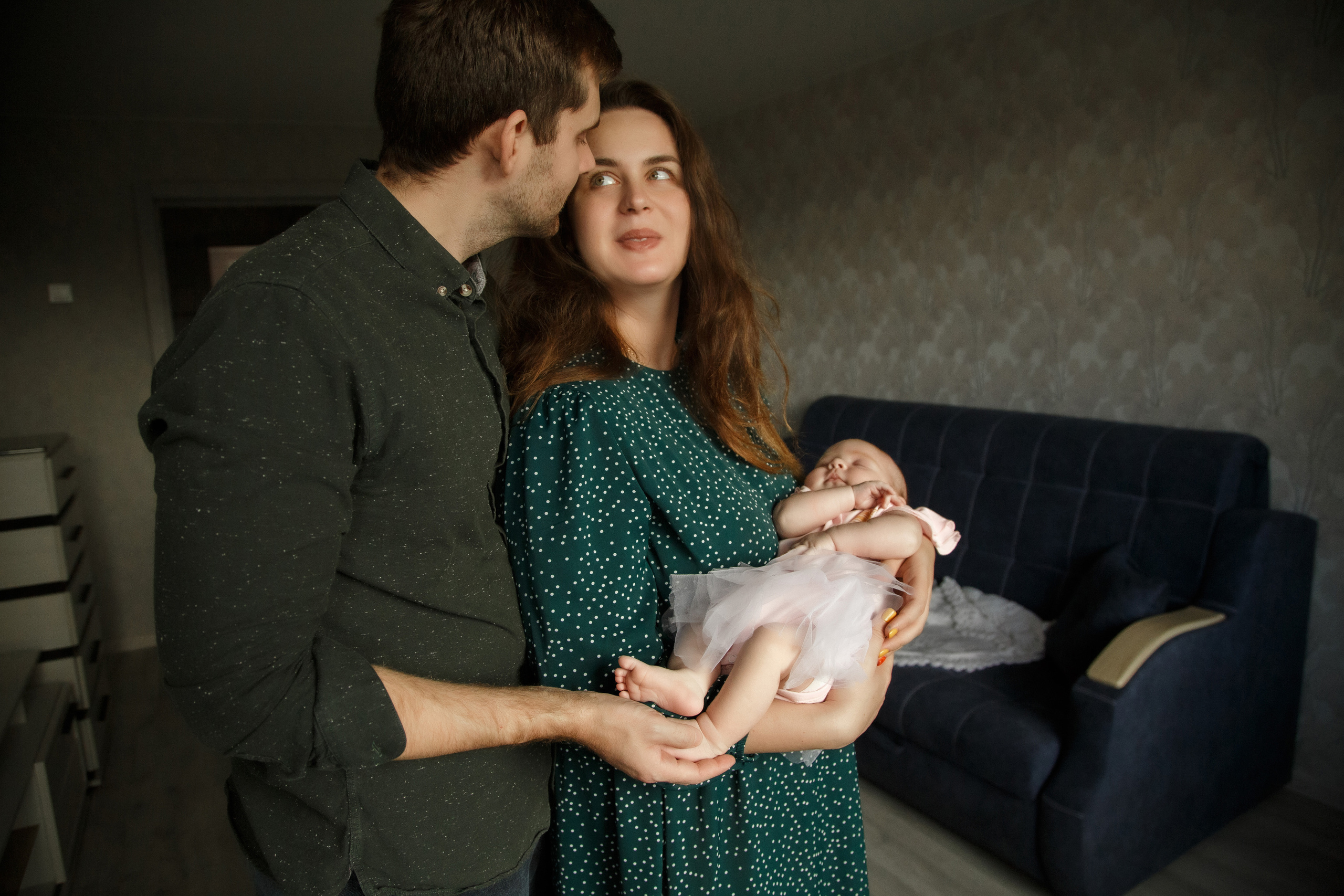 Таисия, 1 месяц. Фотограф новорожденных Тверь Диана Муляева