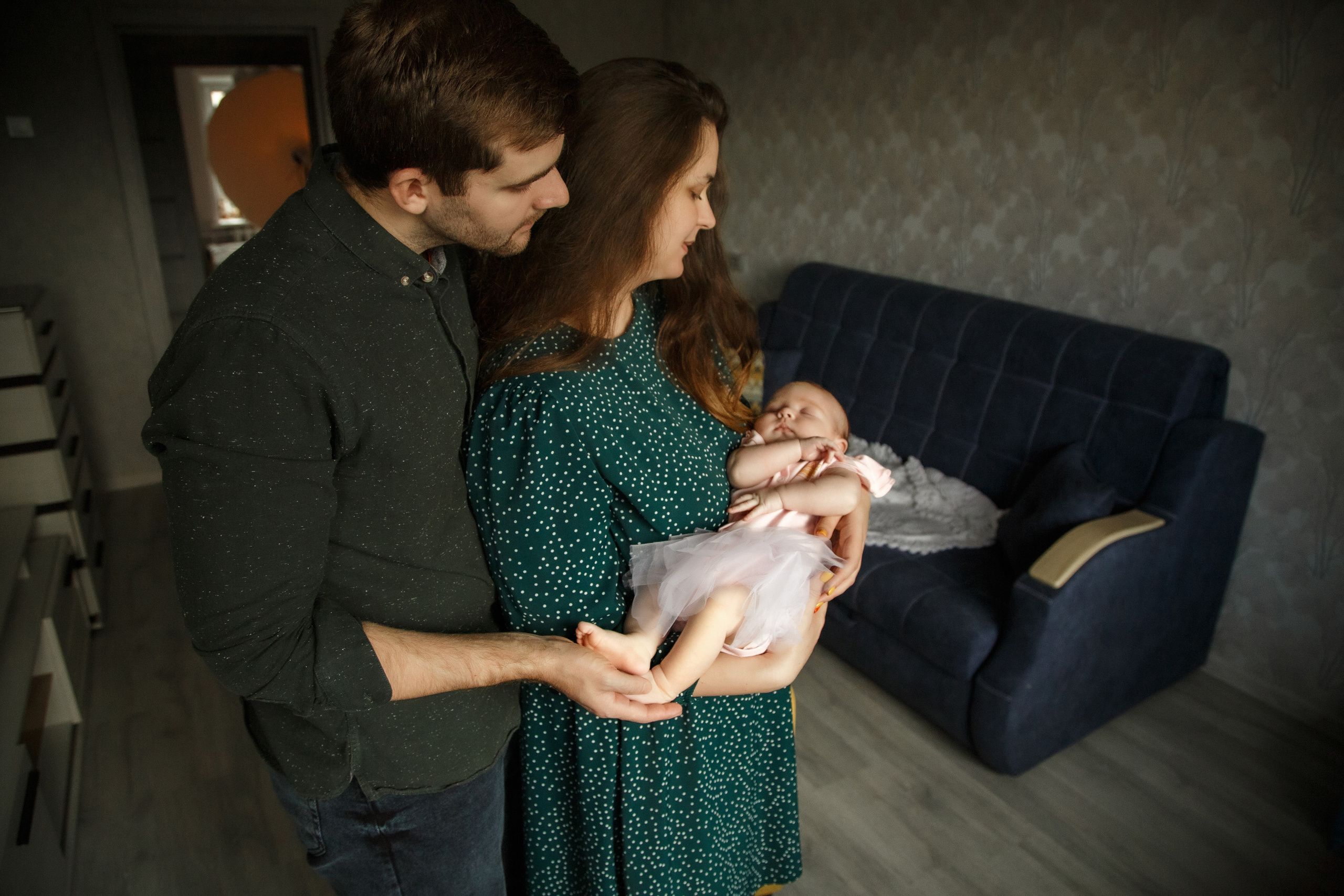 Таисия, 1 месяц. Фотограф новорожденных Тверь Диана Муляева