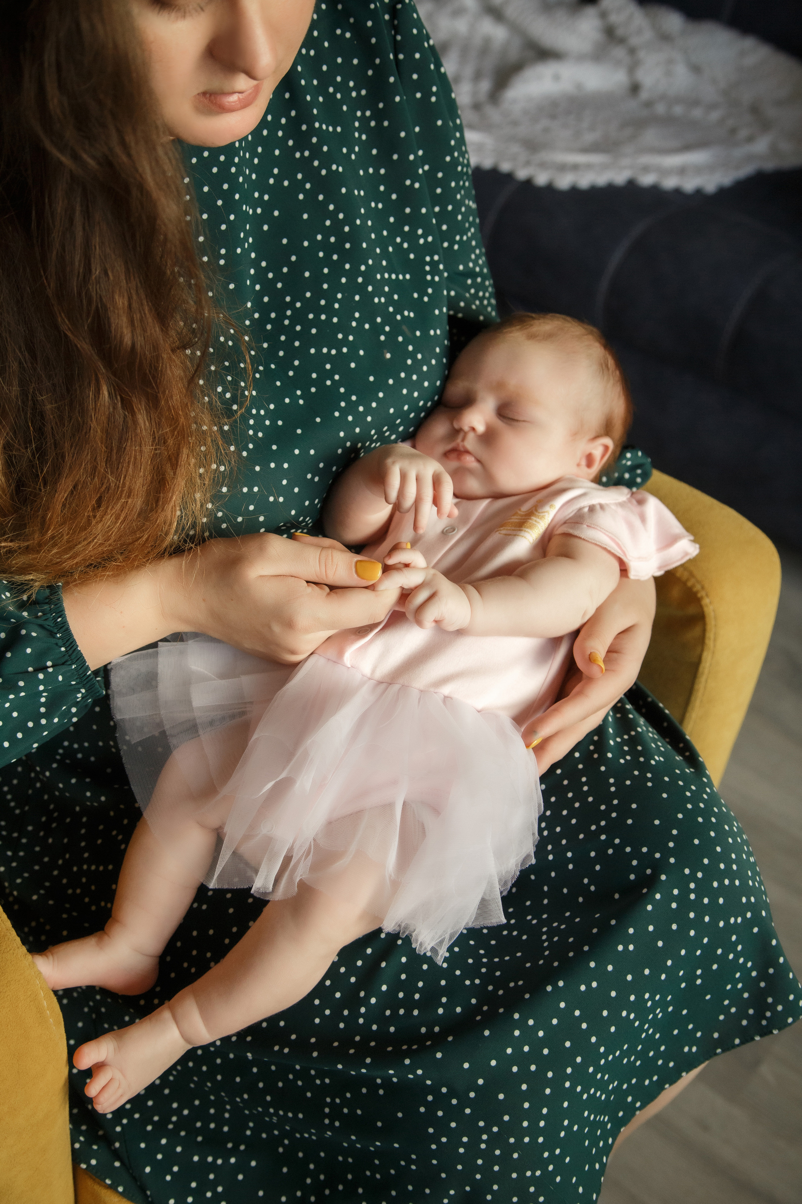 Таисия, 1 месяц. Фотограф новорожденных Тверь Диана Муляева