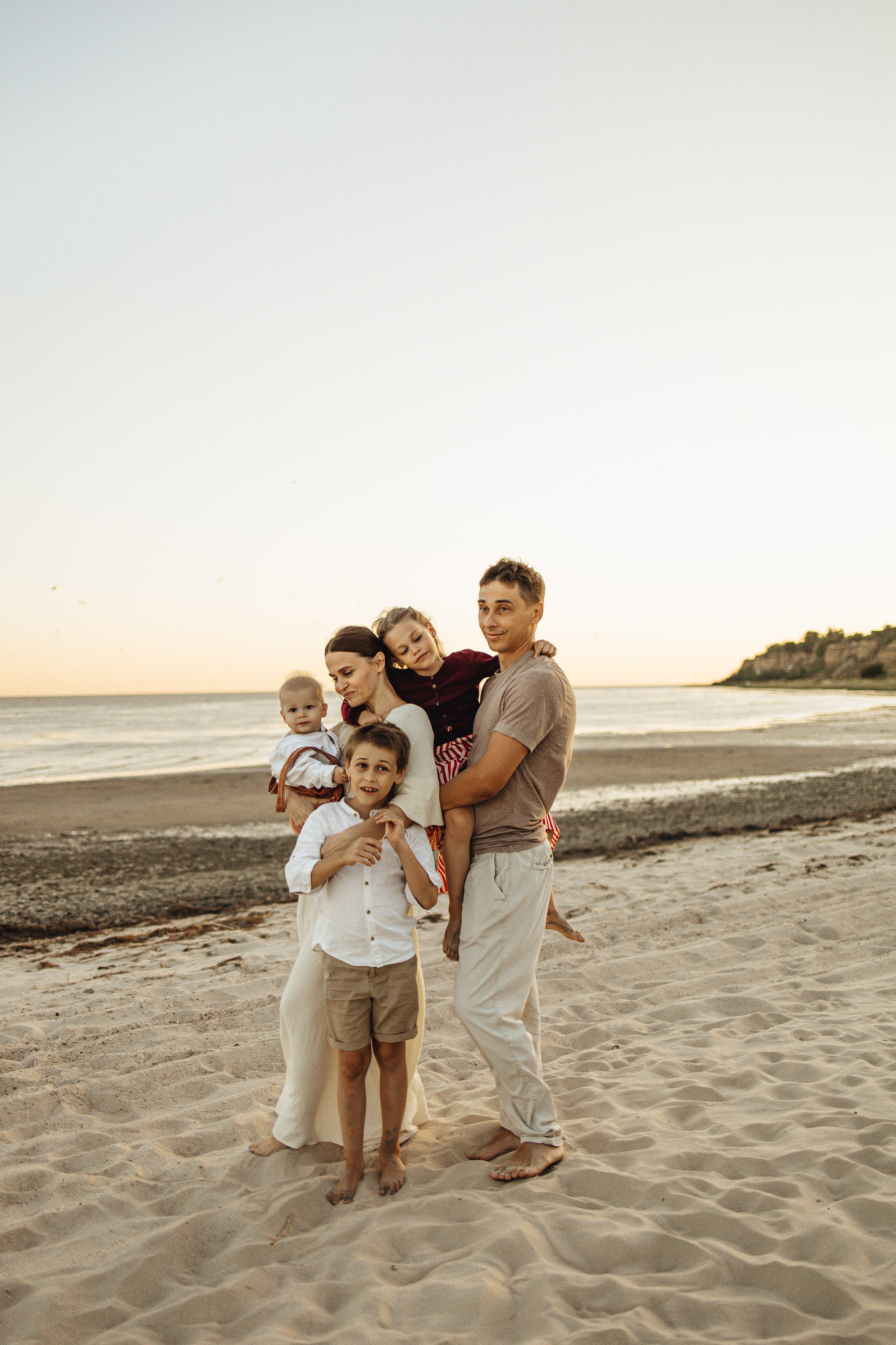 Летняя история на берегу. Семейный и детский фотограф, таганрог, ростов-на-дону