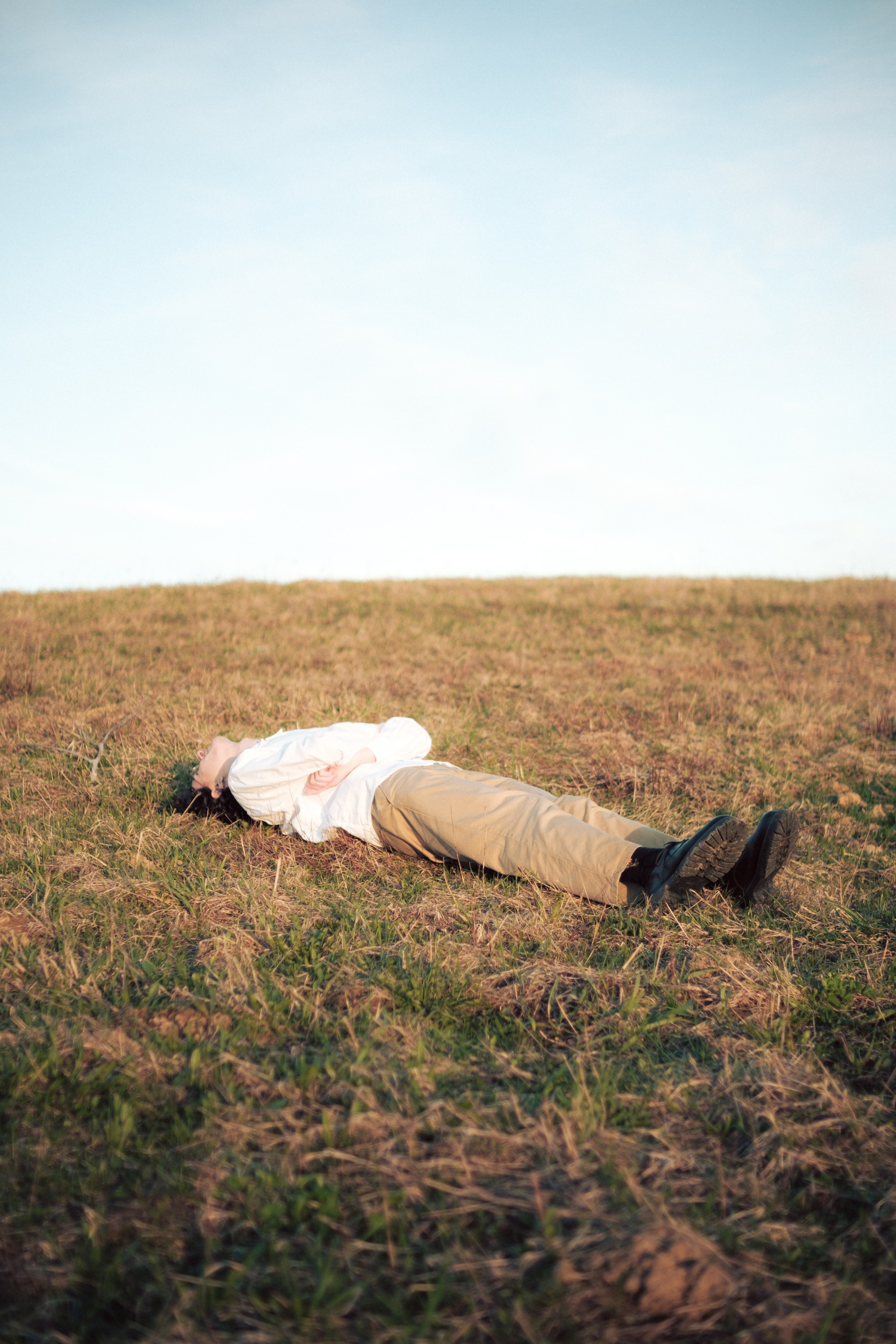 Андрей. Съёмка в поле. Lickord