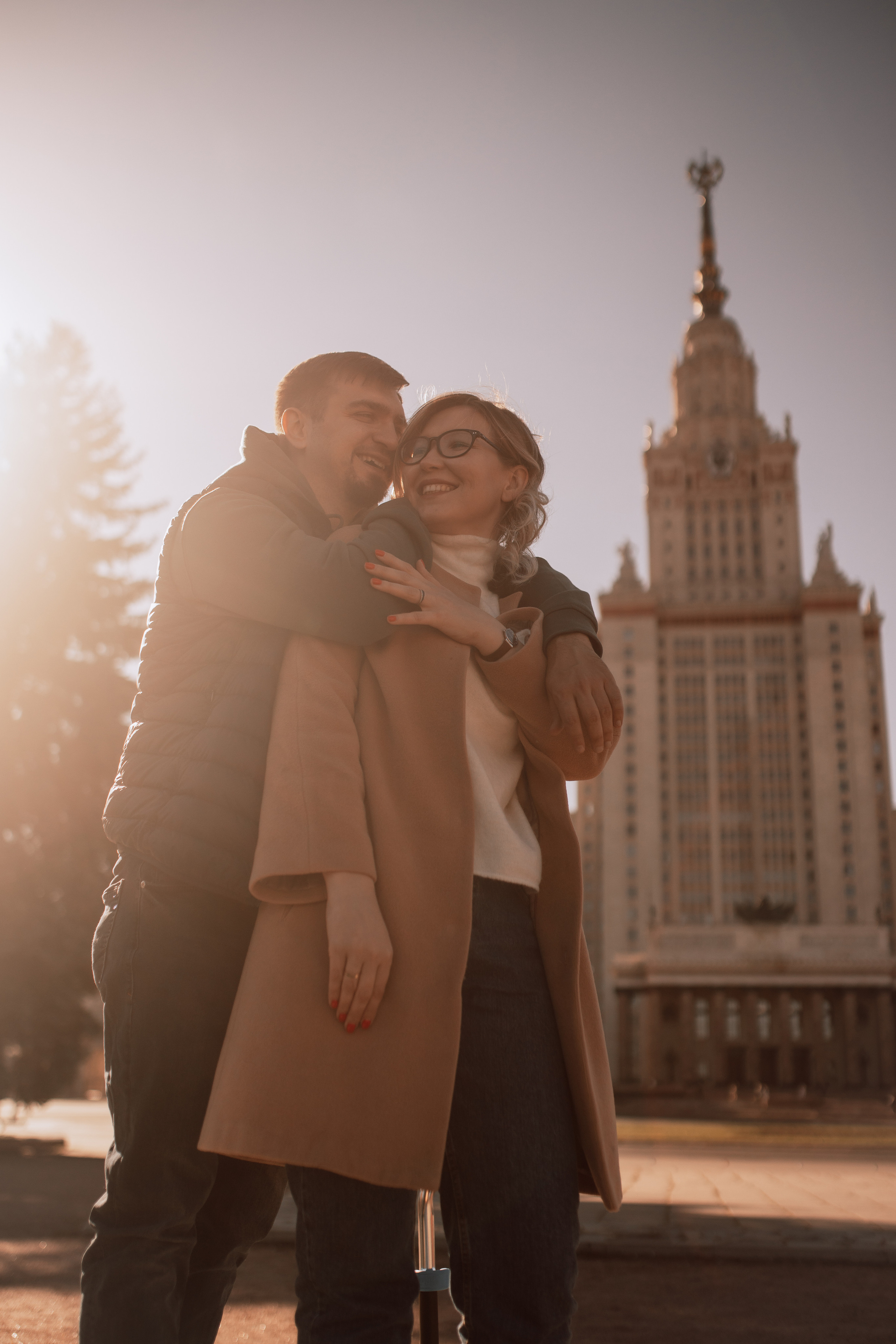 Семья, МГУ, осень…. Свадебный фотограф | Москва