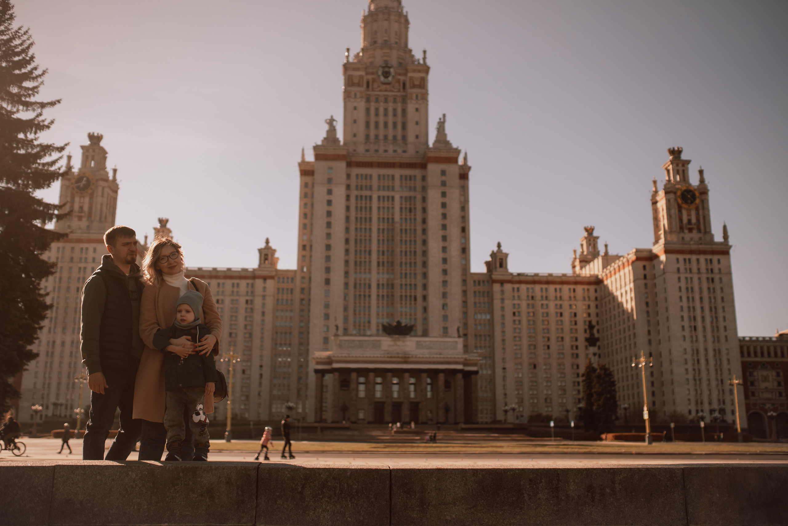 Семья, МГУ, осень…. Свадебный фотограф | Москва