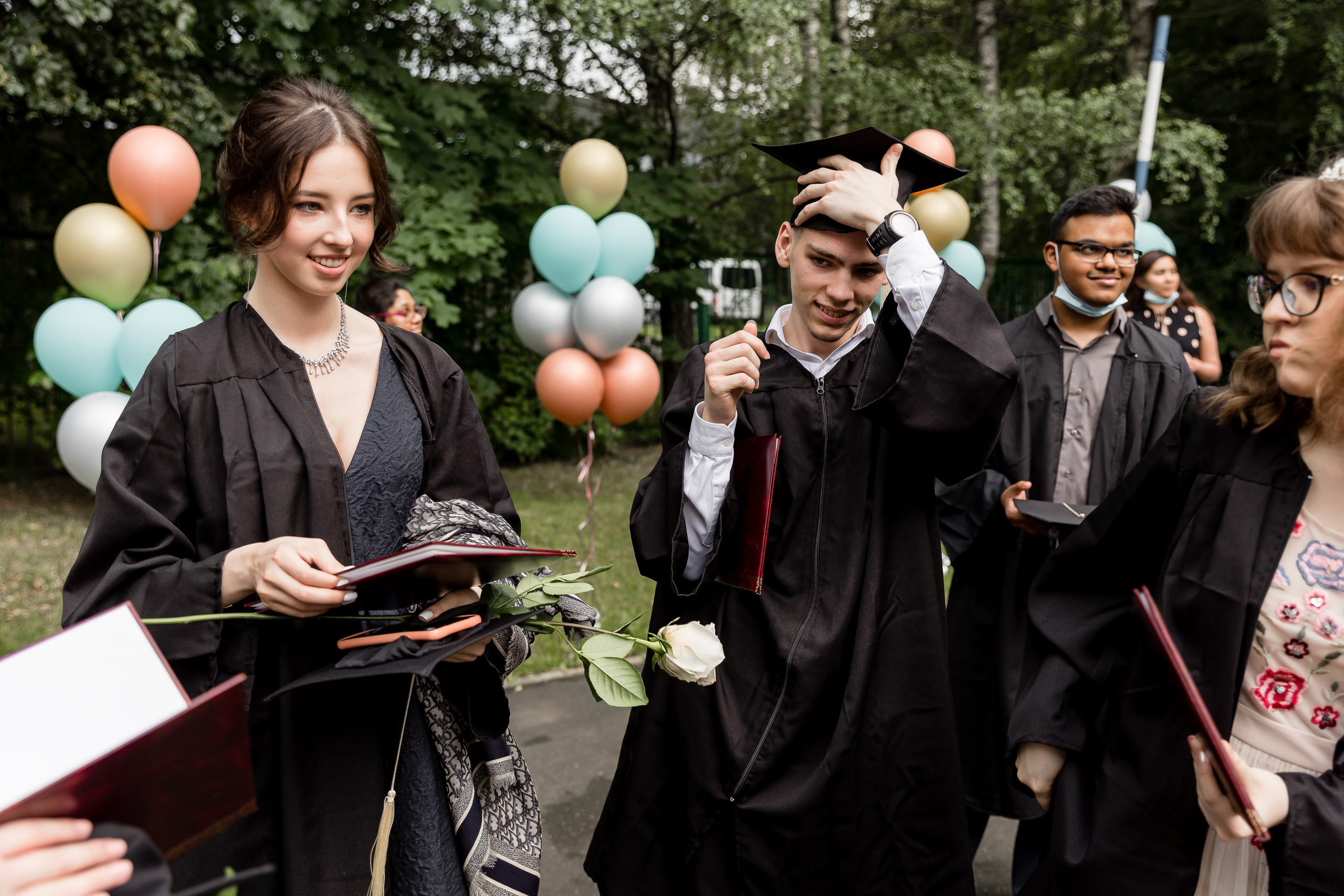 Выпускной, школа «Промо М». Свадебный фотограф | Москва