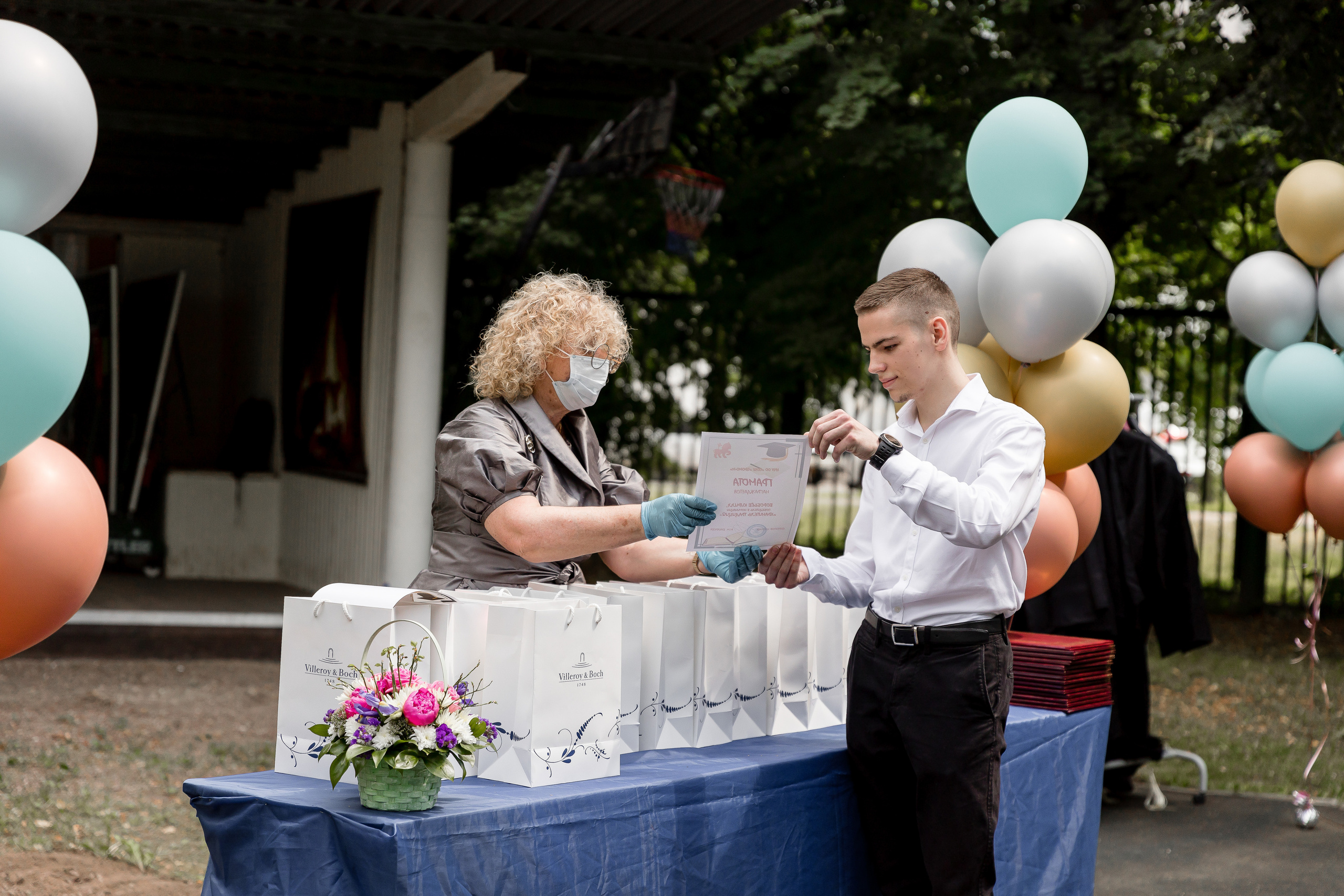 Выпускной, школа «Промо М». Свадебный фотограф | Москва