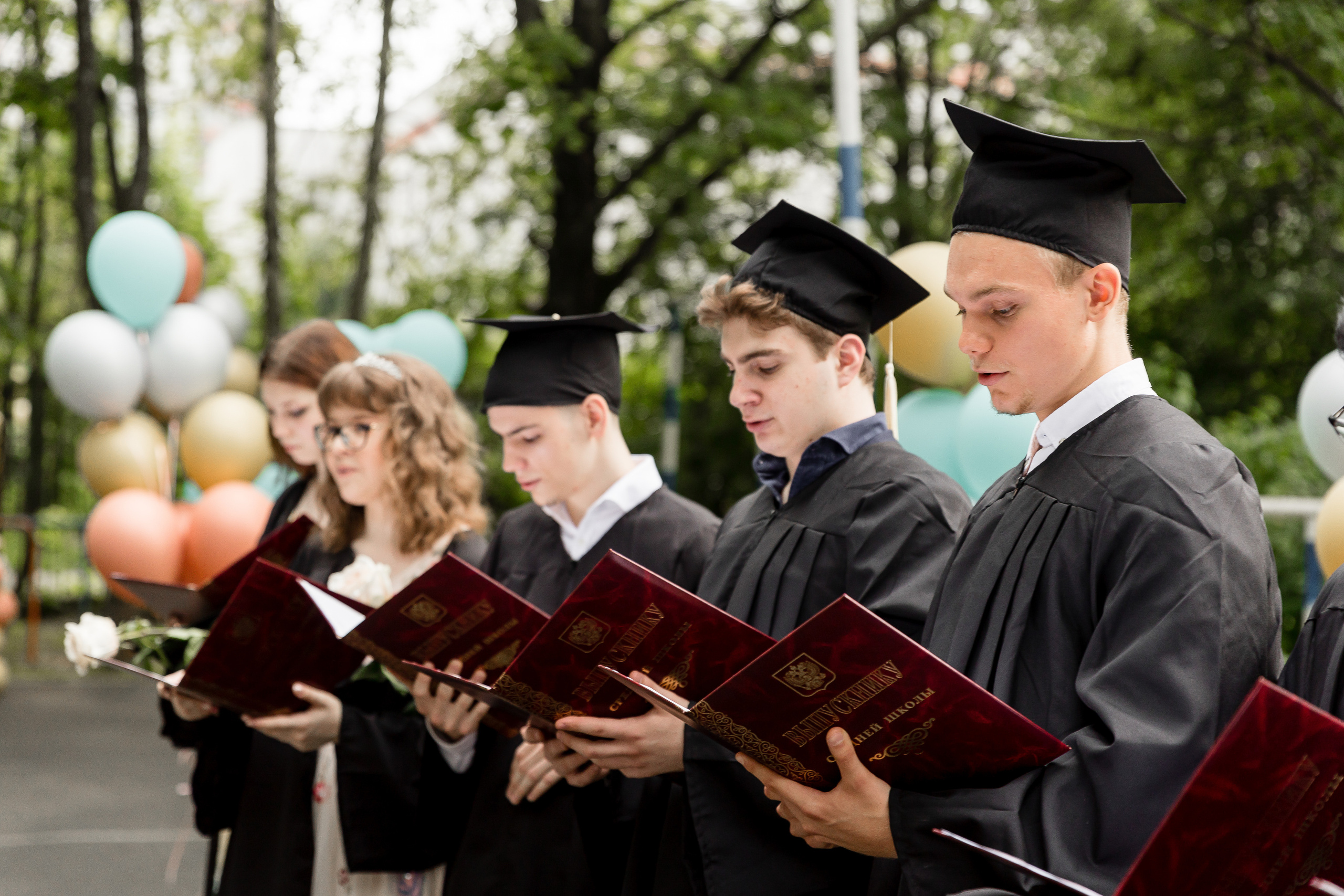 Выпускной, школа «Промо М». Свадебный фотограф | Москва
