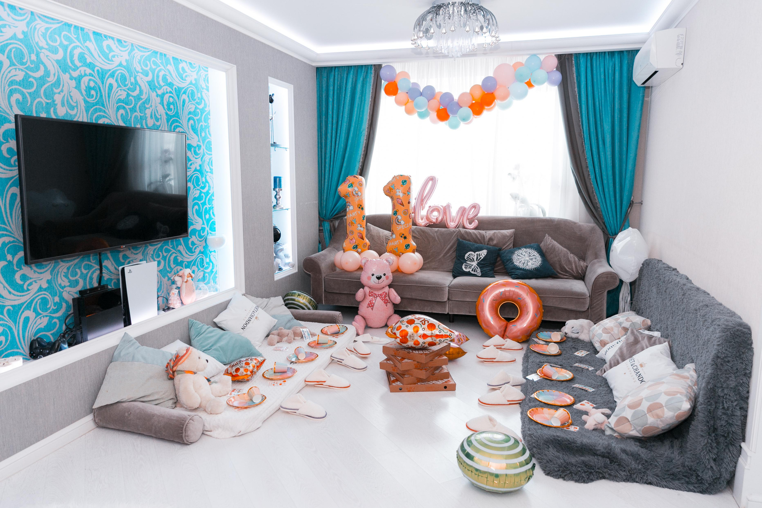 Аня, 11 лет, Пижама Пати. Свадебный фотограф | Москва