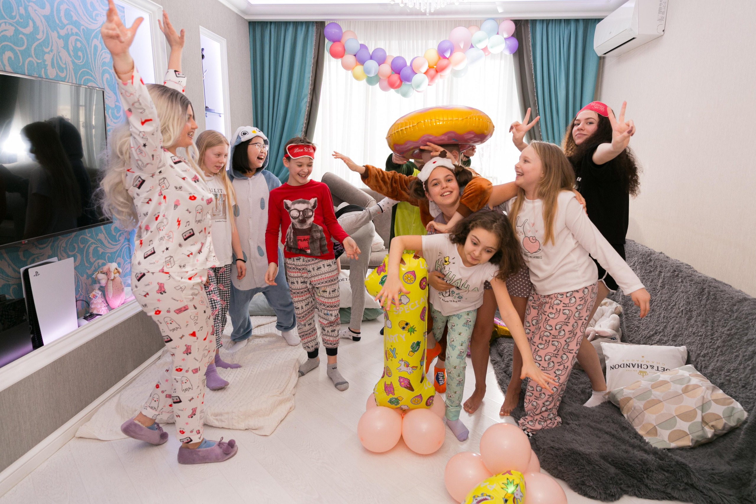 Аня, 11 лет, Пижама Пати. Свадебный фотограф | Москва