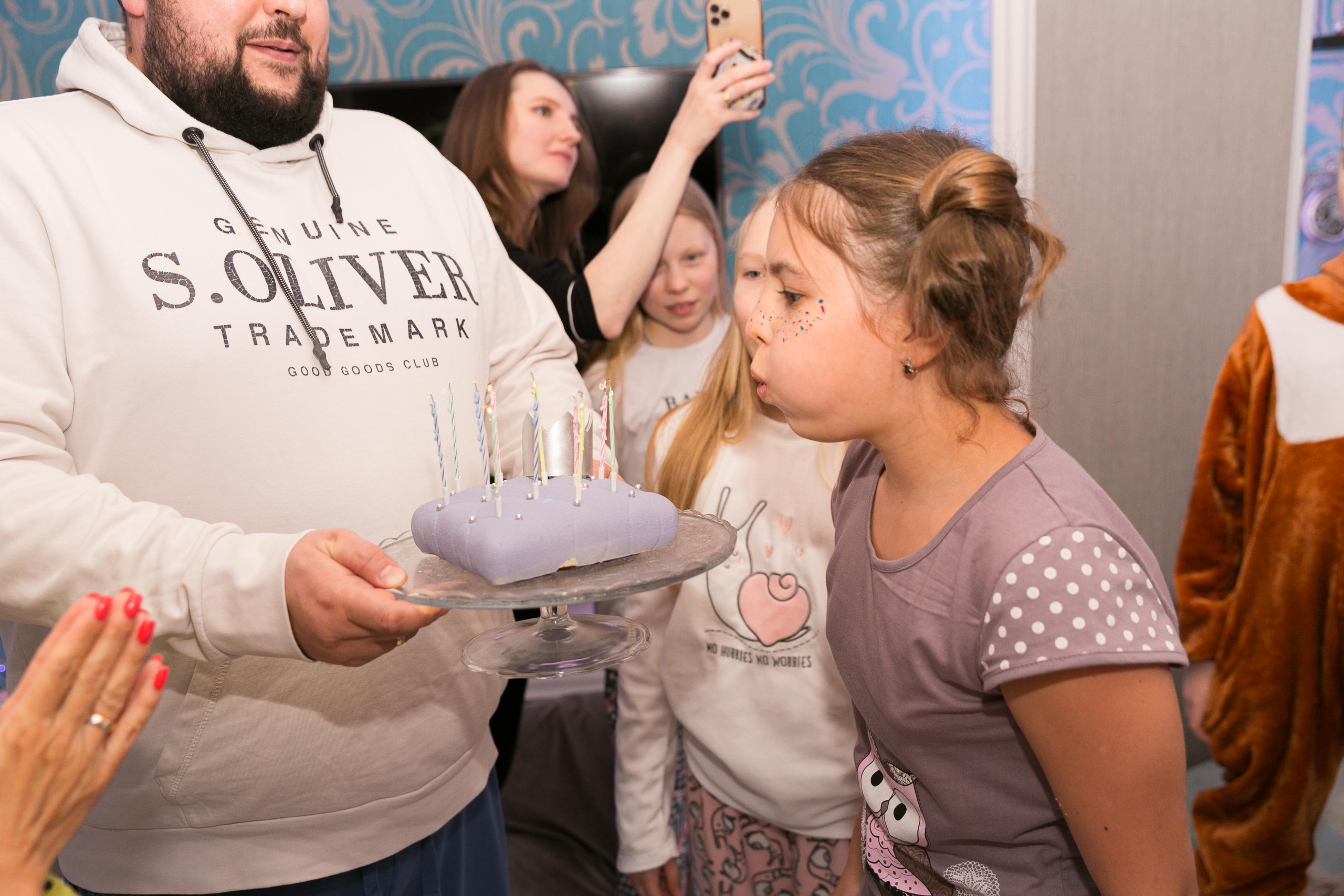 Аня, 11 лет, Пижама Пати. Свадебный фотограф | Москва