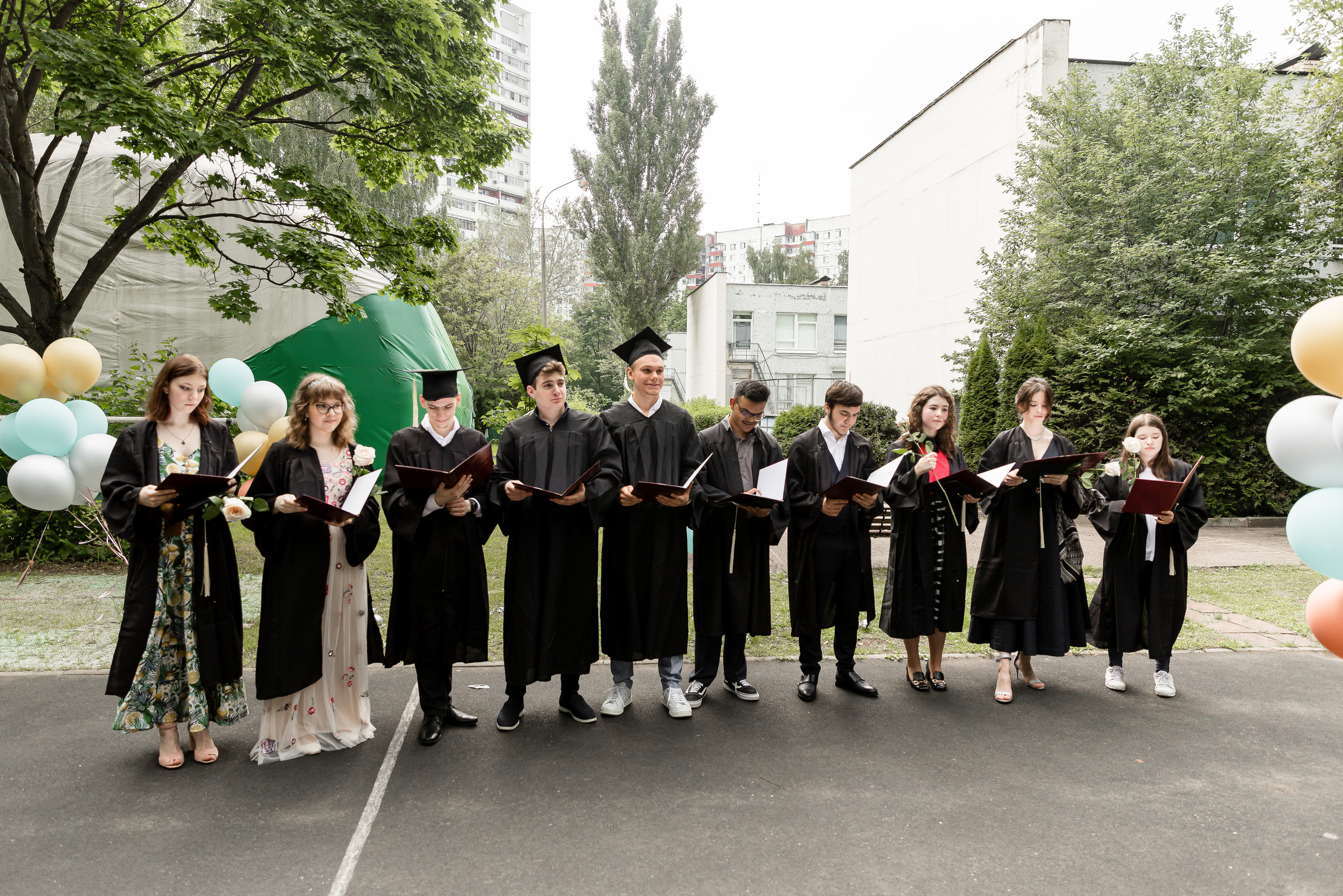 Выпускной, школа «Промо М». Свадебный фотограф | Москва