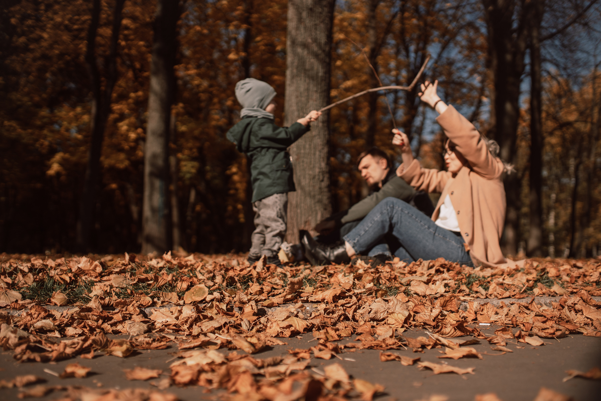 Семья, МГУ, осень…. Свадебный фотограф | Москва