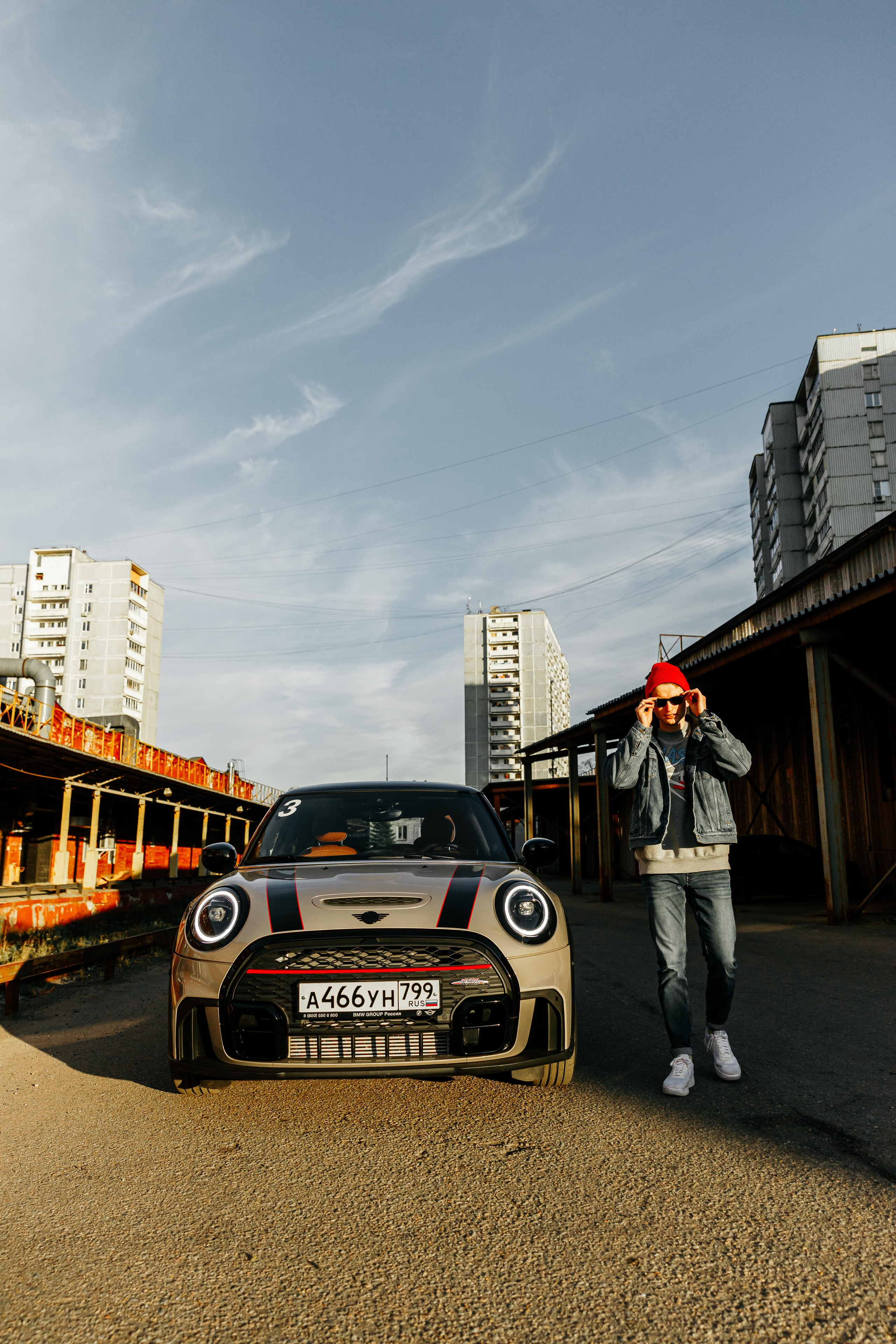 Рекламная съёмка для Mini Cooper. Свадебный фотограф | Москва