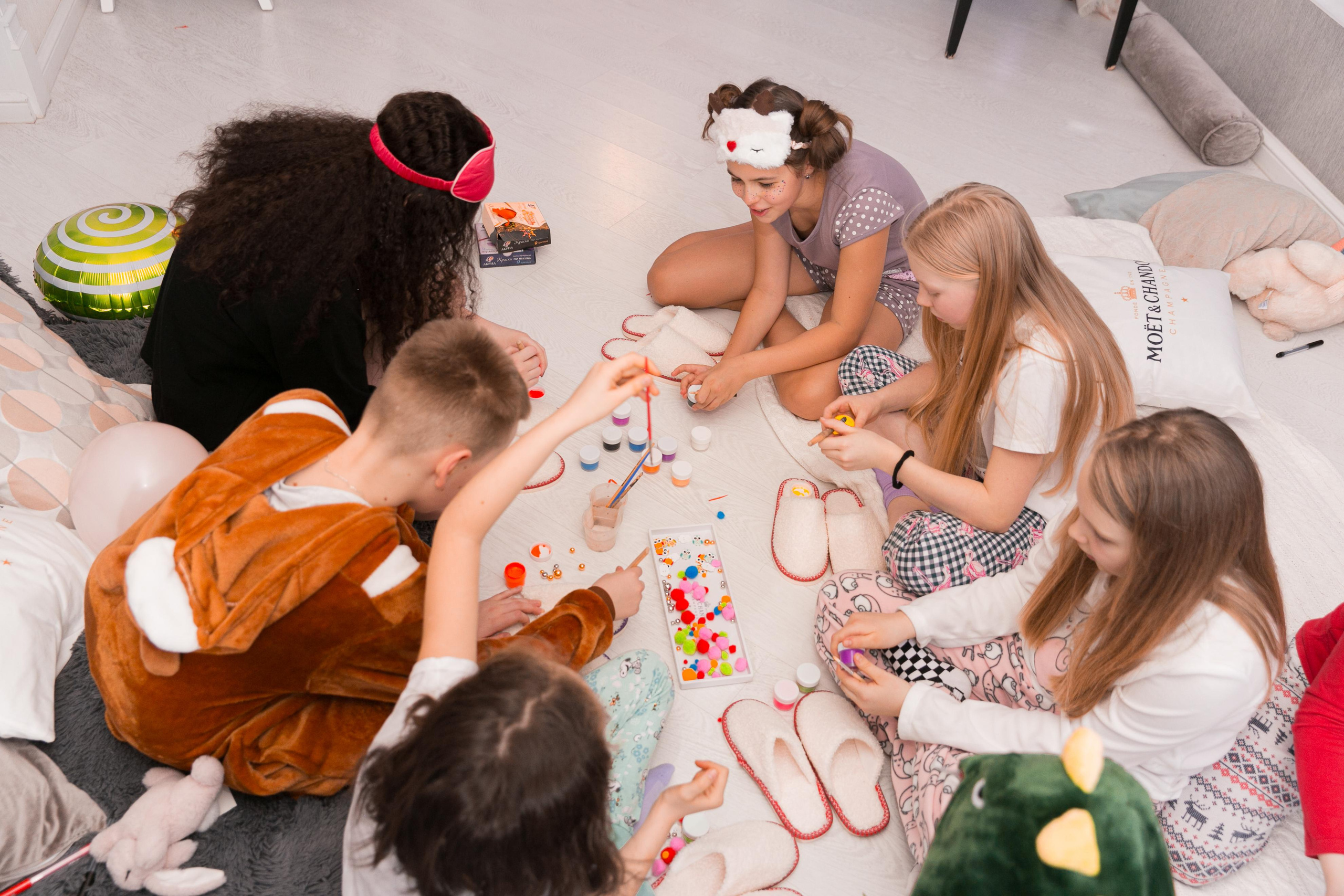 Аня, 11 лет, Пижама Пати. Свадебный фотограф | Москва