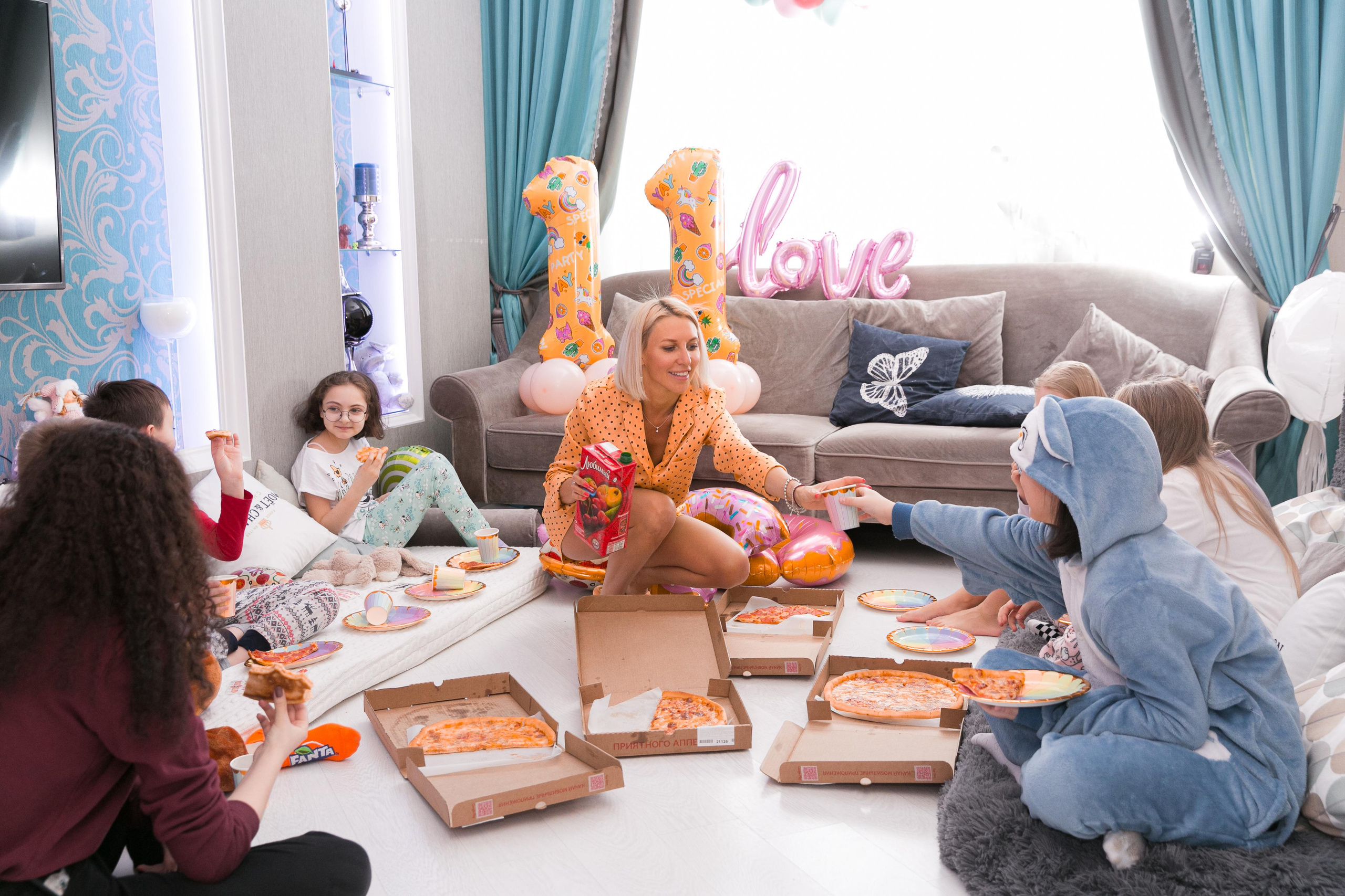 Аня, 11 лет, Пижама Пати. Свадебный фотограф | Москва