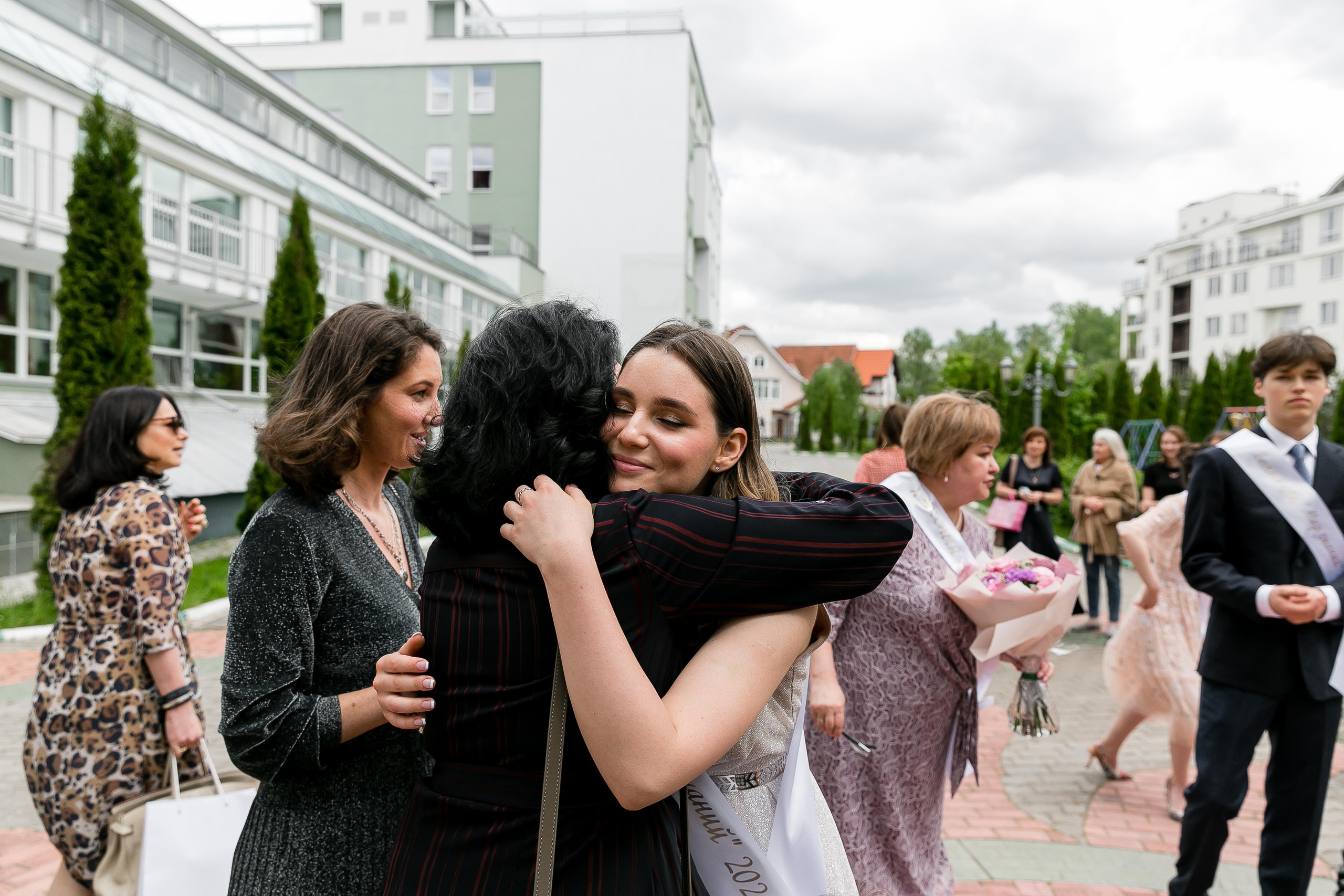 Выпускной, школа «Мир знаний». Свадебный фотограф | Москва