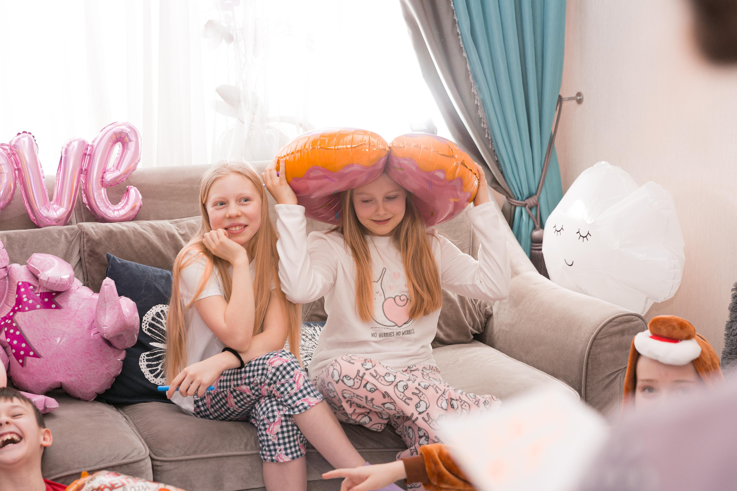 Аня, 11 лет, Пижама Пати. Свадебный фотограф | Москва