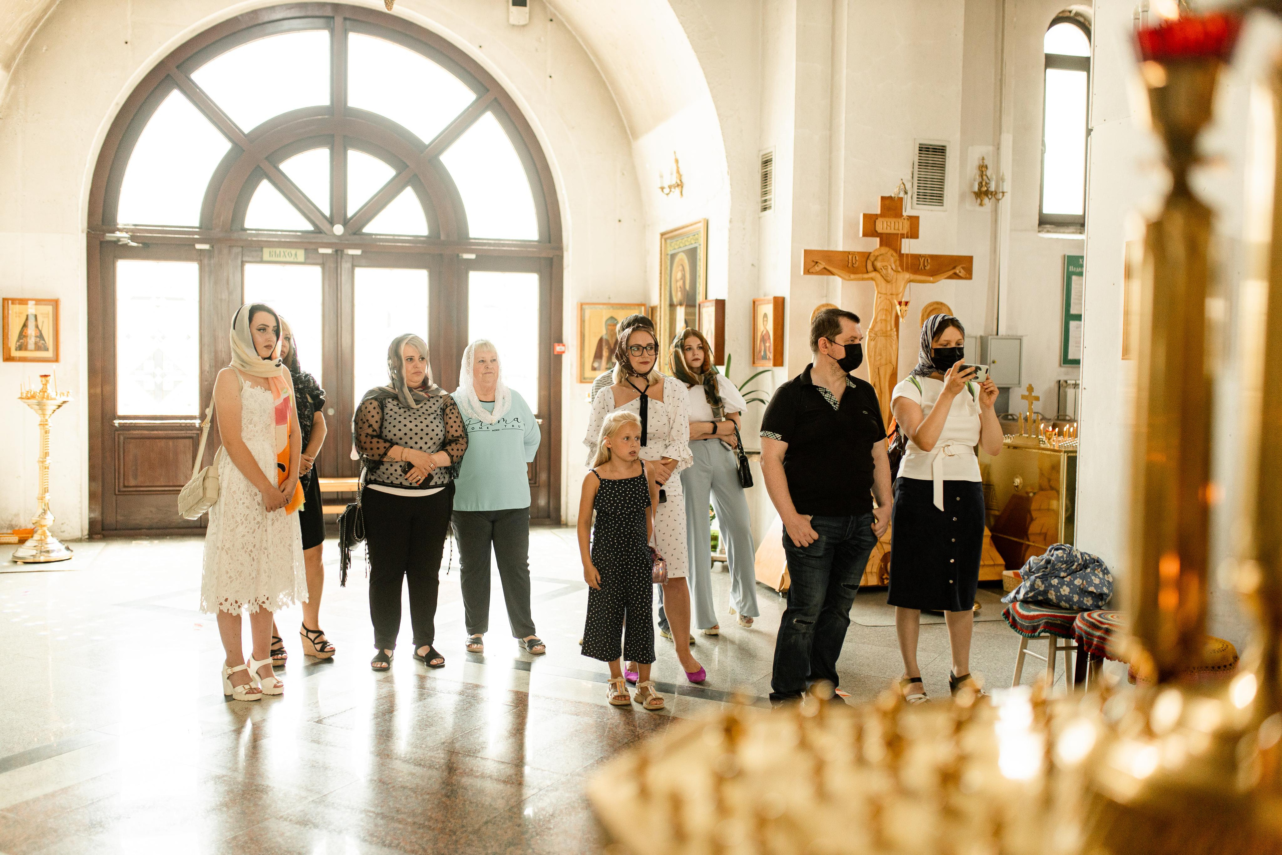 Юлия, церковь Святых Новомучеников. Свадебный фотограф | Москва