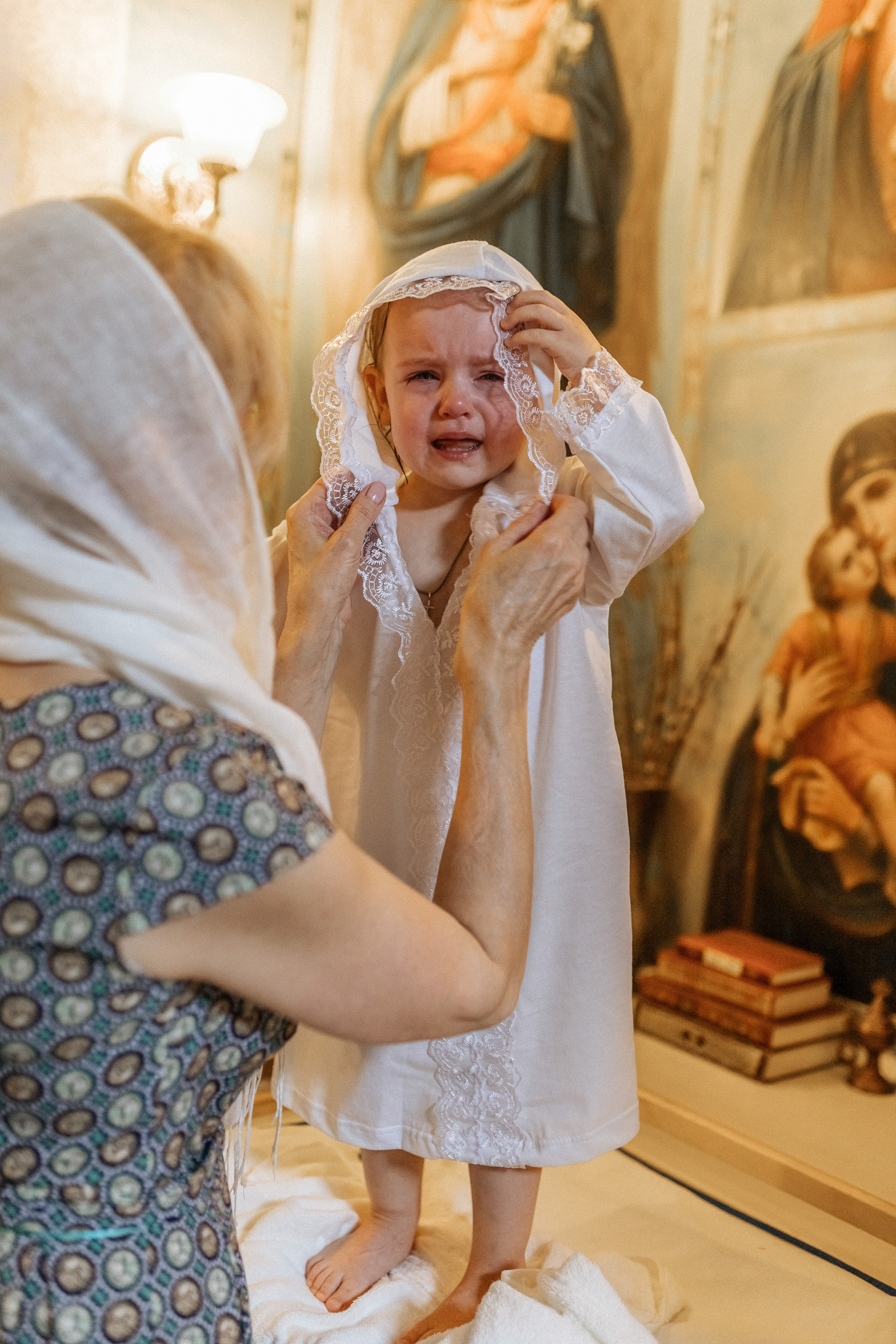 Важное событие. Крещение. Церковь Преображения Господня. Профессиональный фотограф, Москва |Видное Елена Елизарова