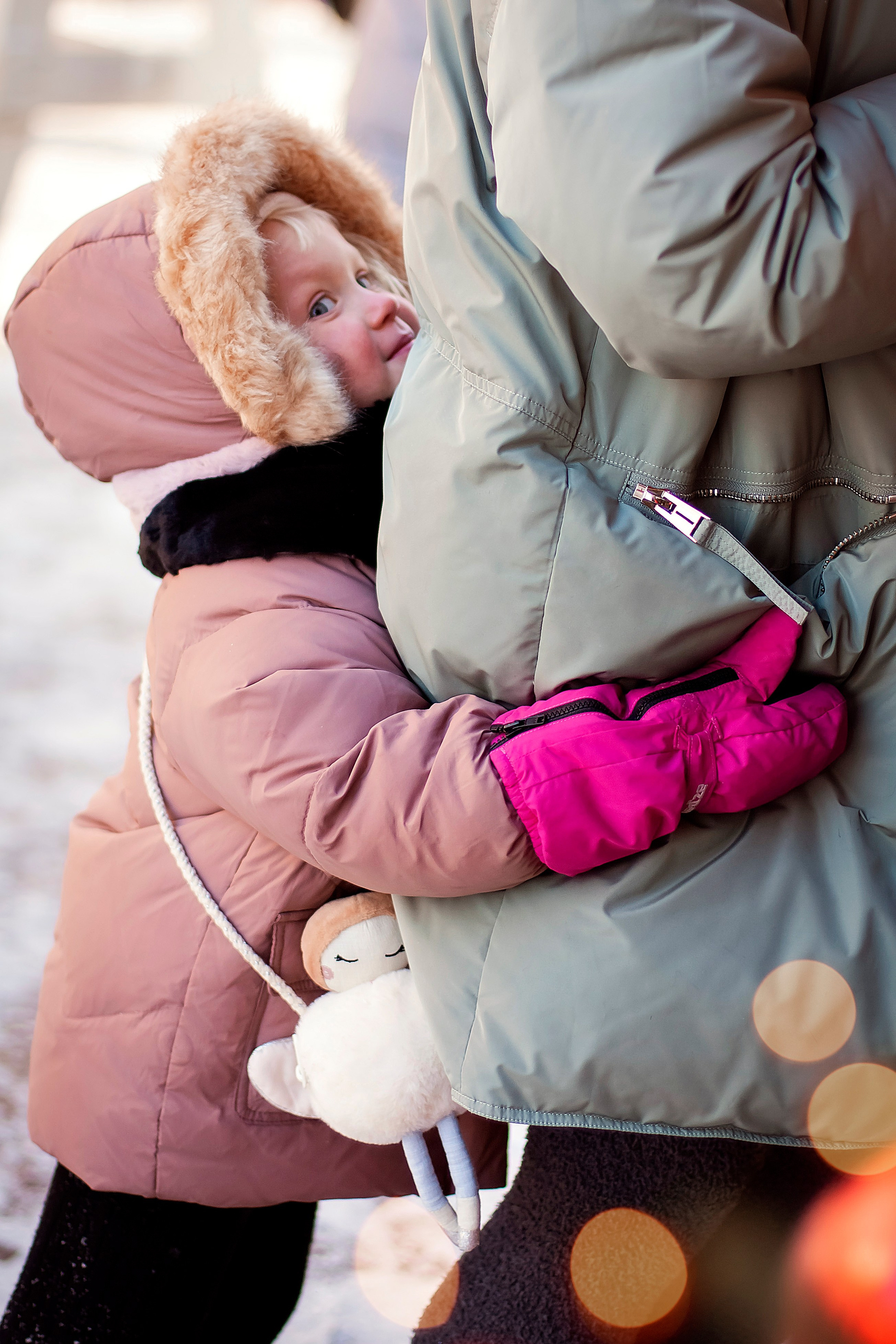 Настя и Василиса. Новогодняя прогулка. Профессиональный фотограф, Москва |Видное Елена Елизарова