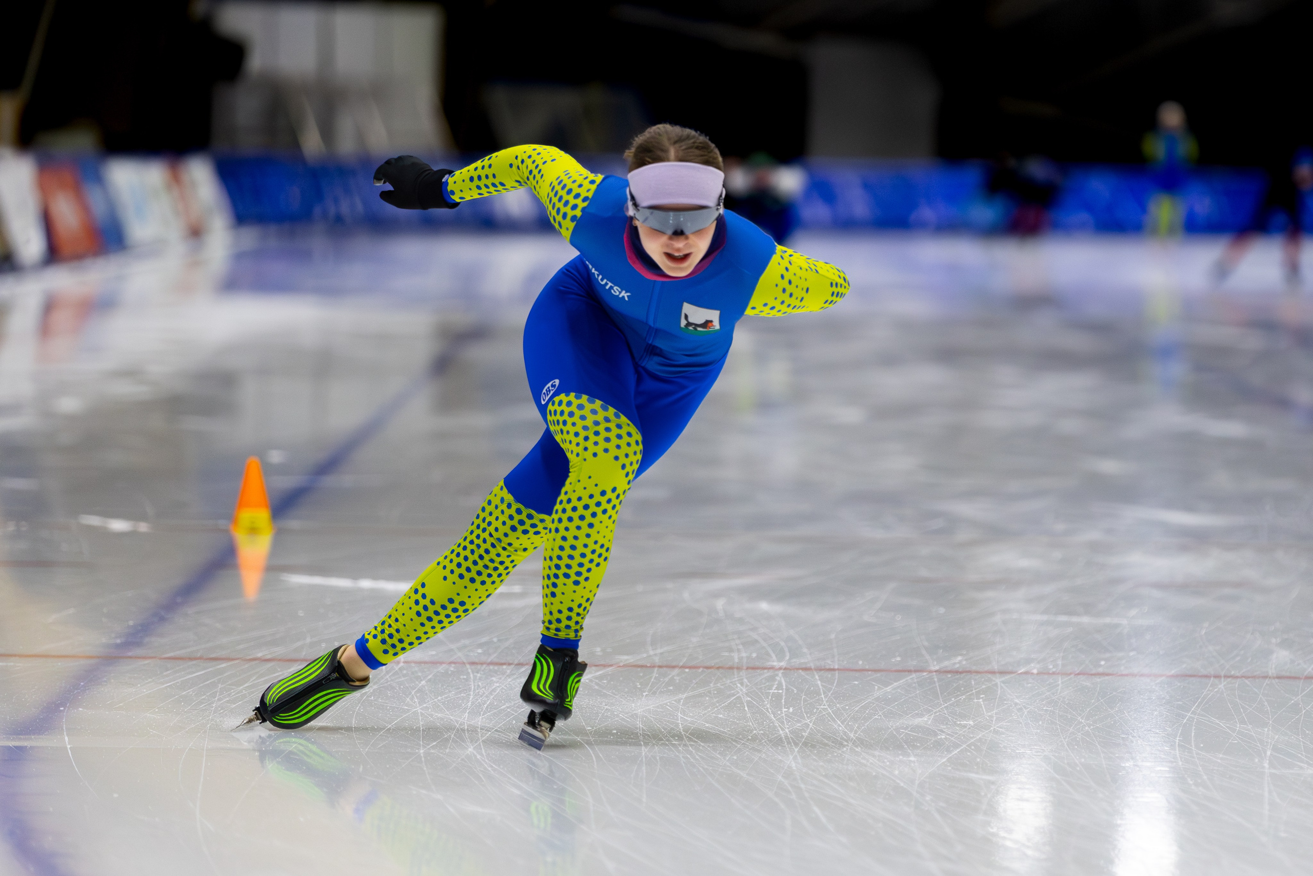 Конькобежный спорт. Спортивная съемка Мария Царфати