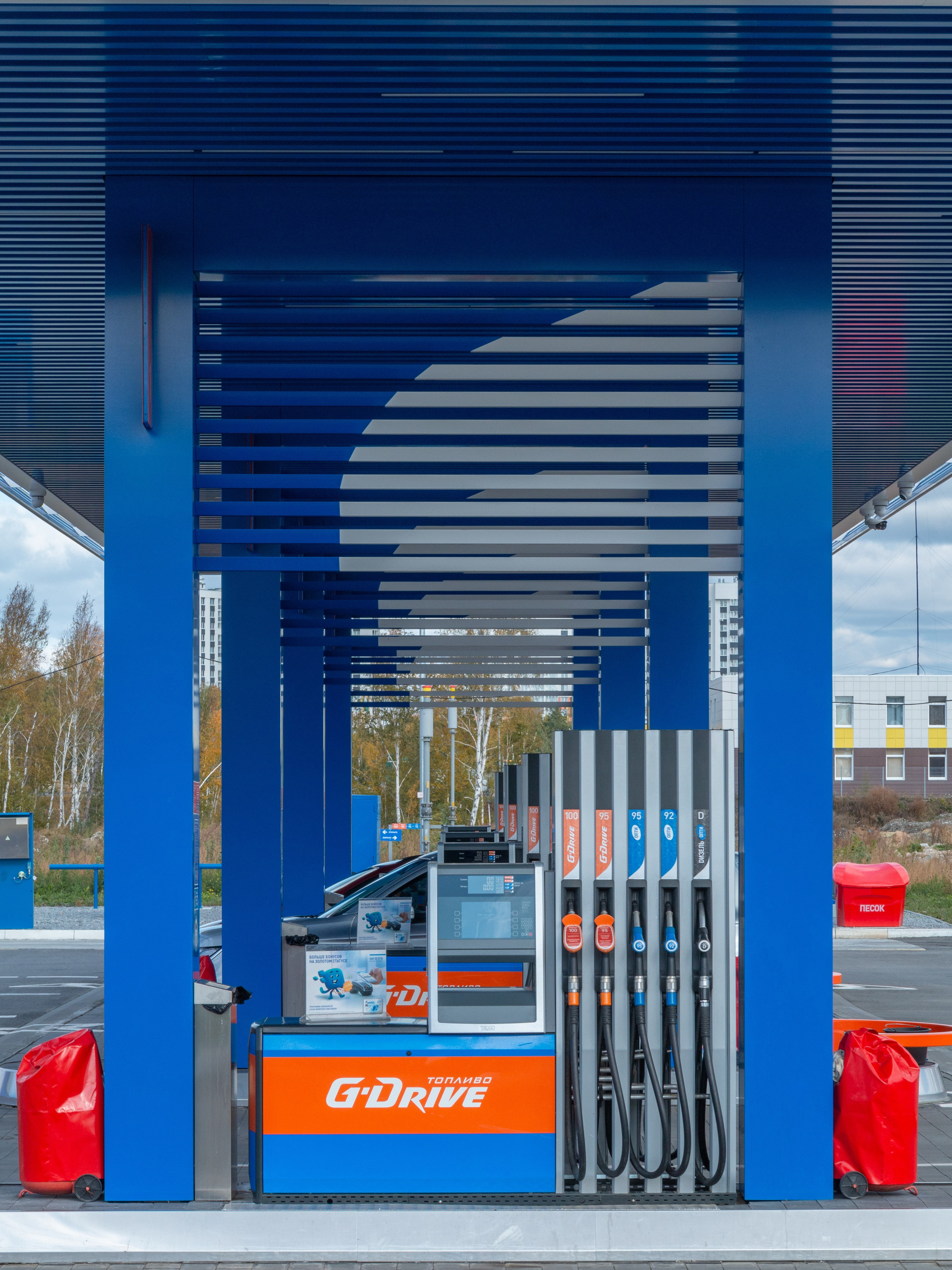 Газпром. Открытие заправки. Предметный и репортажный фотограф Алексей Кротов