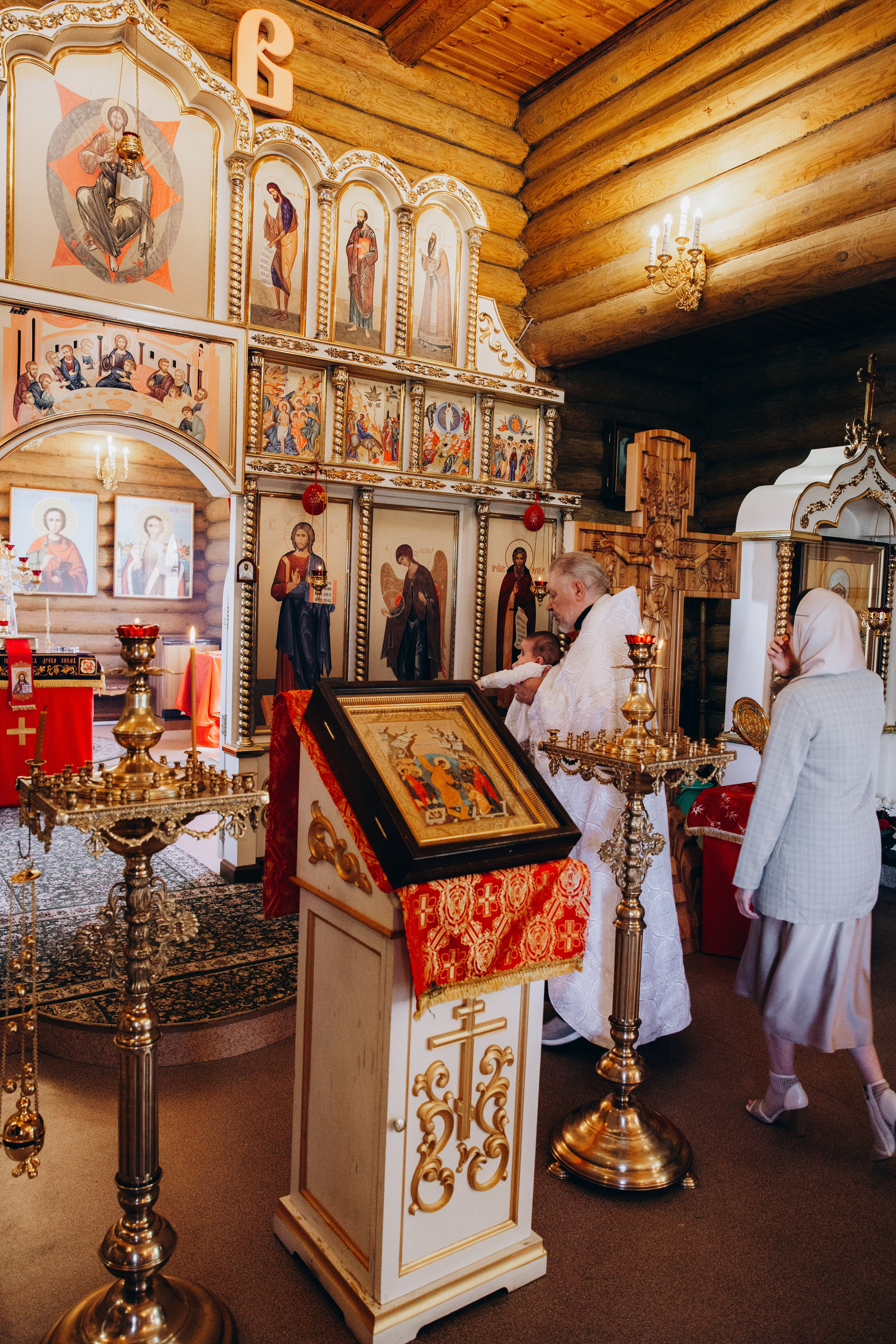 Крещение Даши и Маши. Семейный фотограф документалист в Пензе Лопатинская Татья