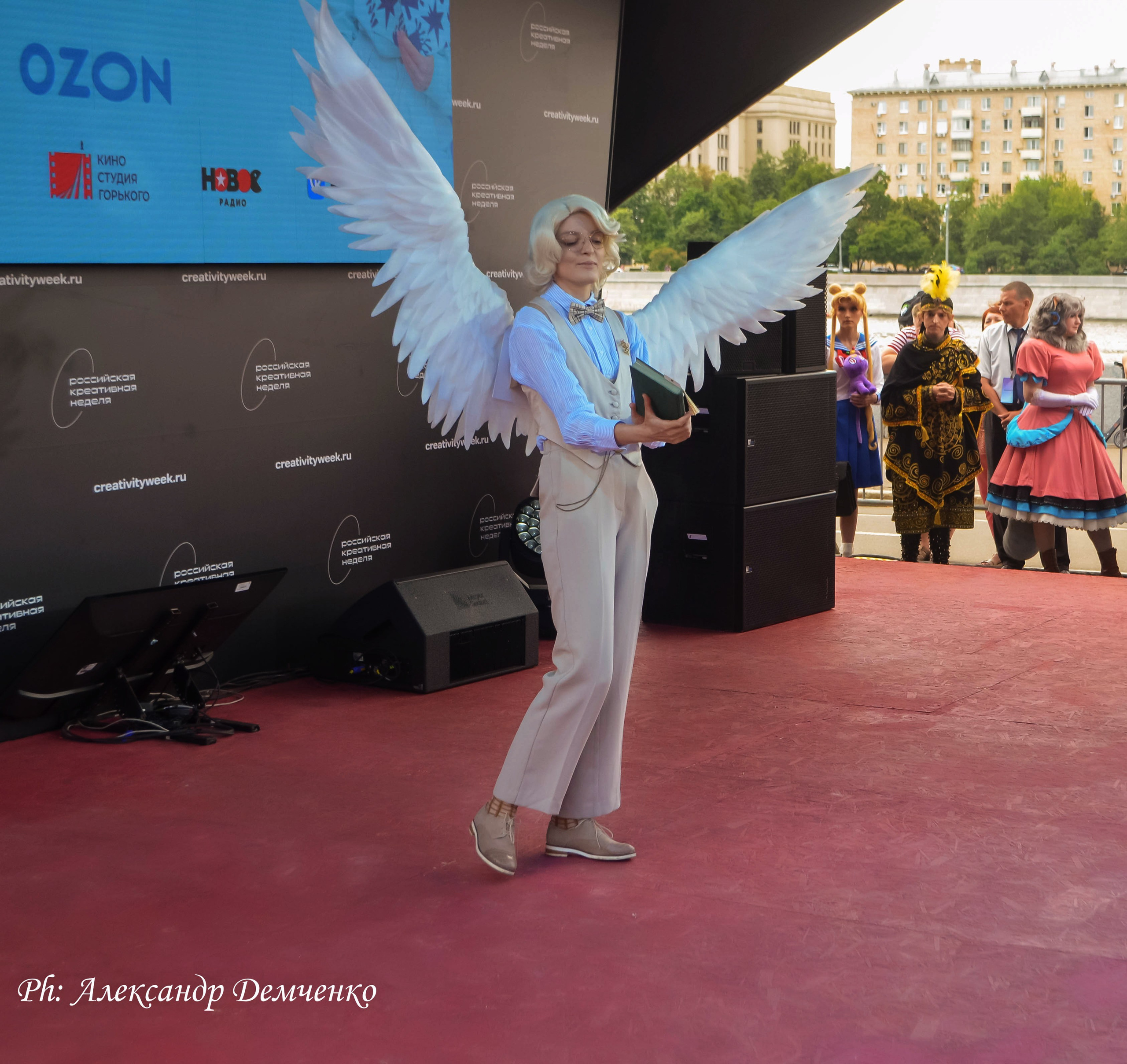 Фотосессия в Парке Горького на Лидеры молодого контента