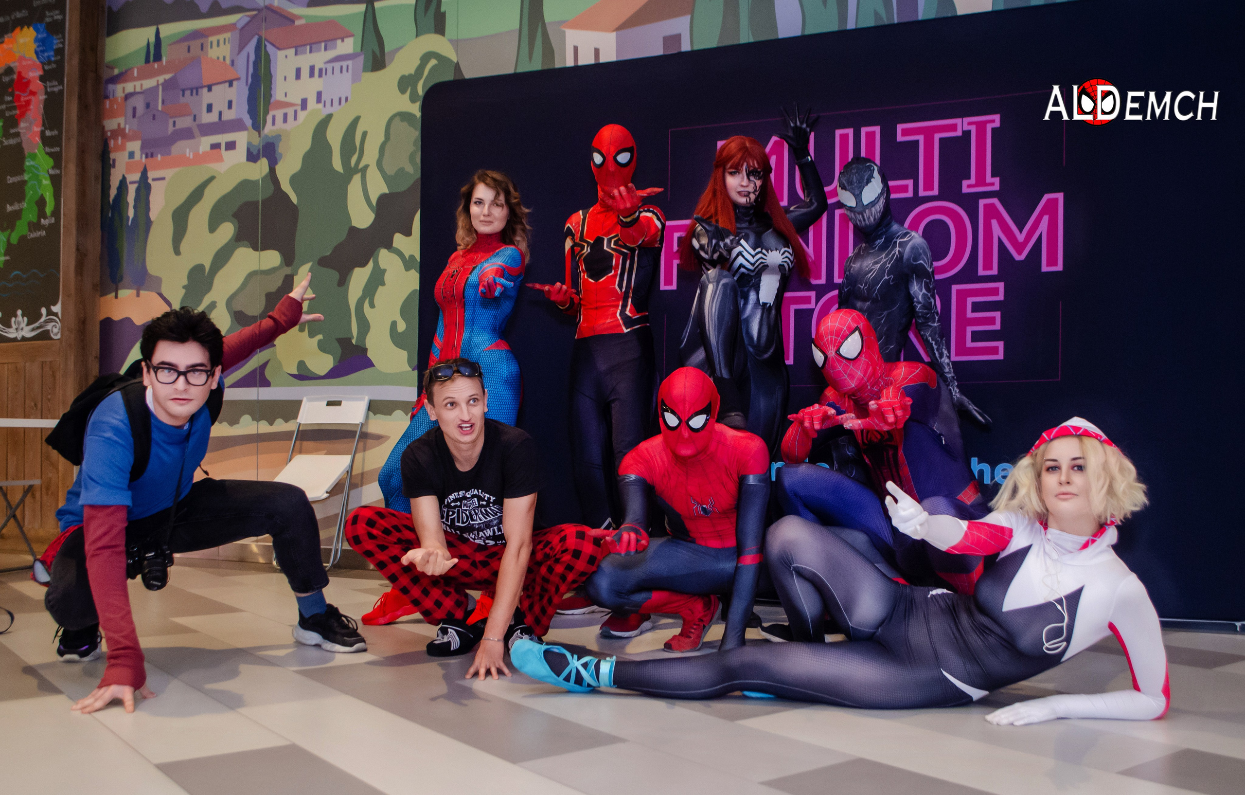 Фотосессия на&nbsp;Дне рождения Человека-Паука в&nbsp;Москве