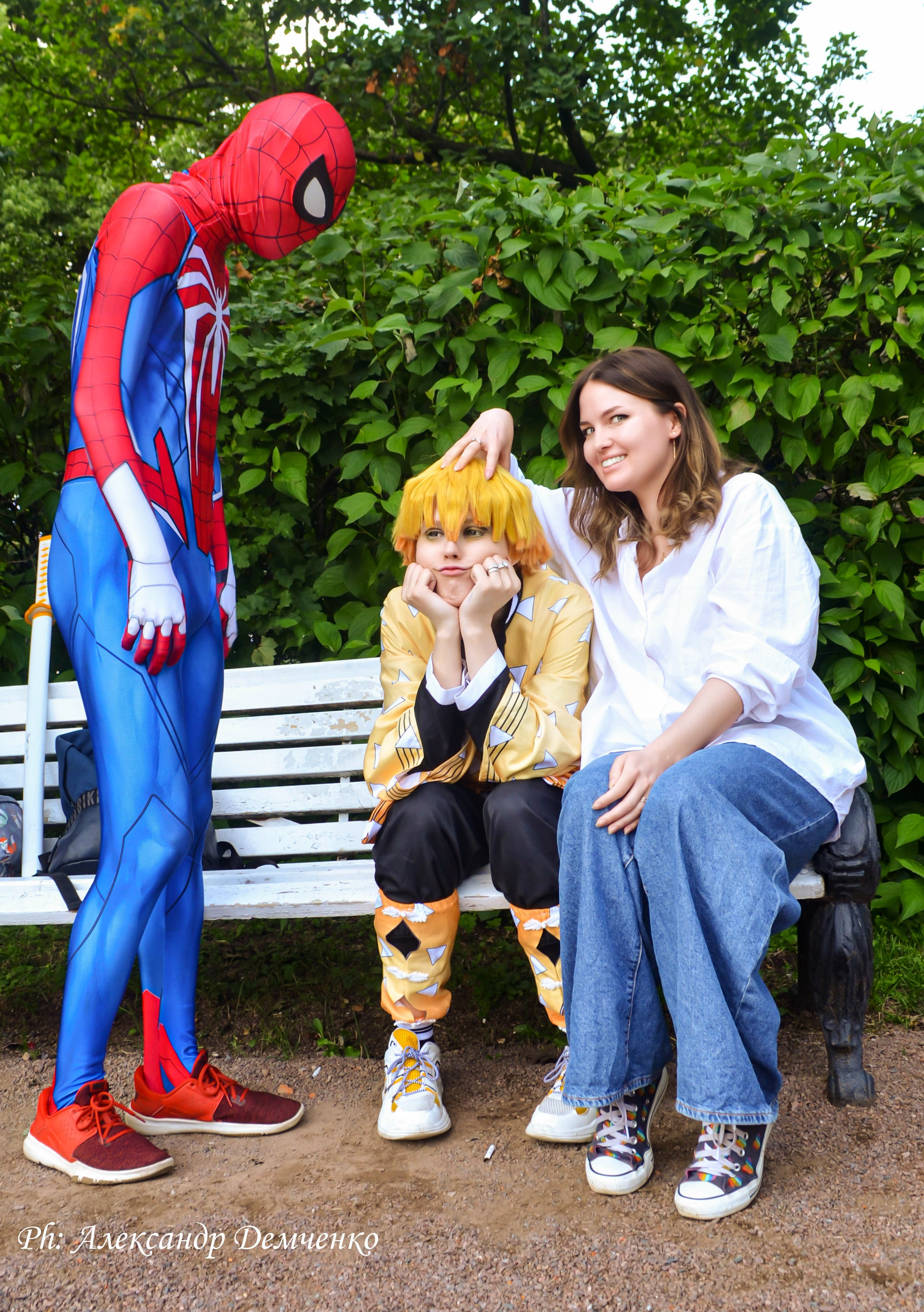 Фотосессия в Парке Горького на Лидеры молодого контента