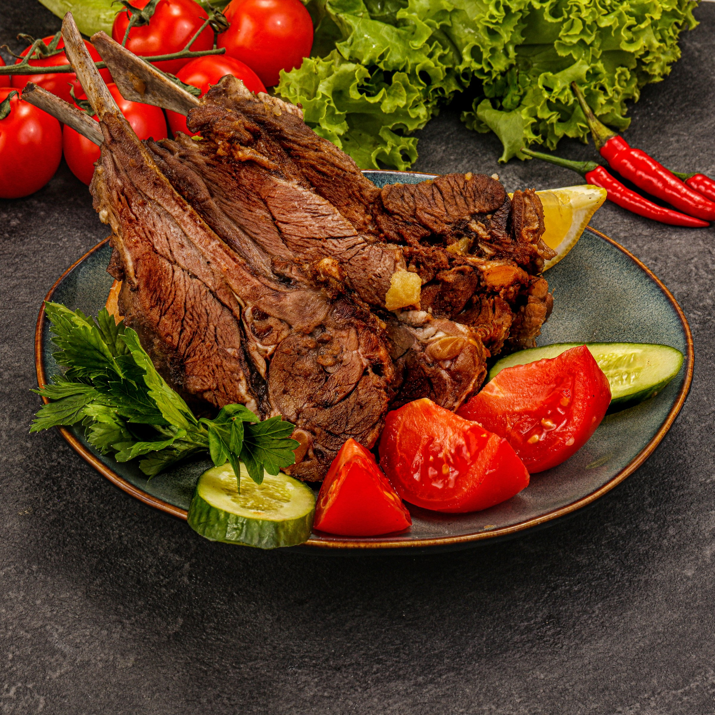 Съемка шашлыков и стейков. Фуд-фотограф Андрей Старостин — съемка еды в Москве. 9000 руб. в час