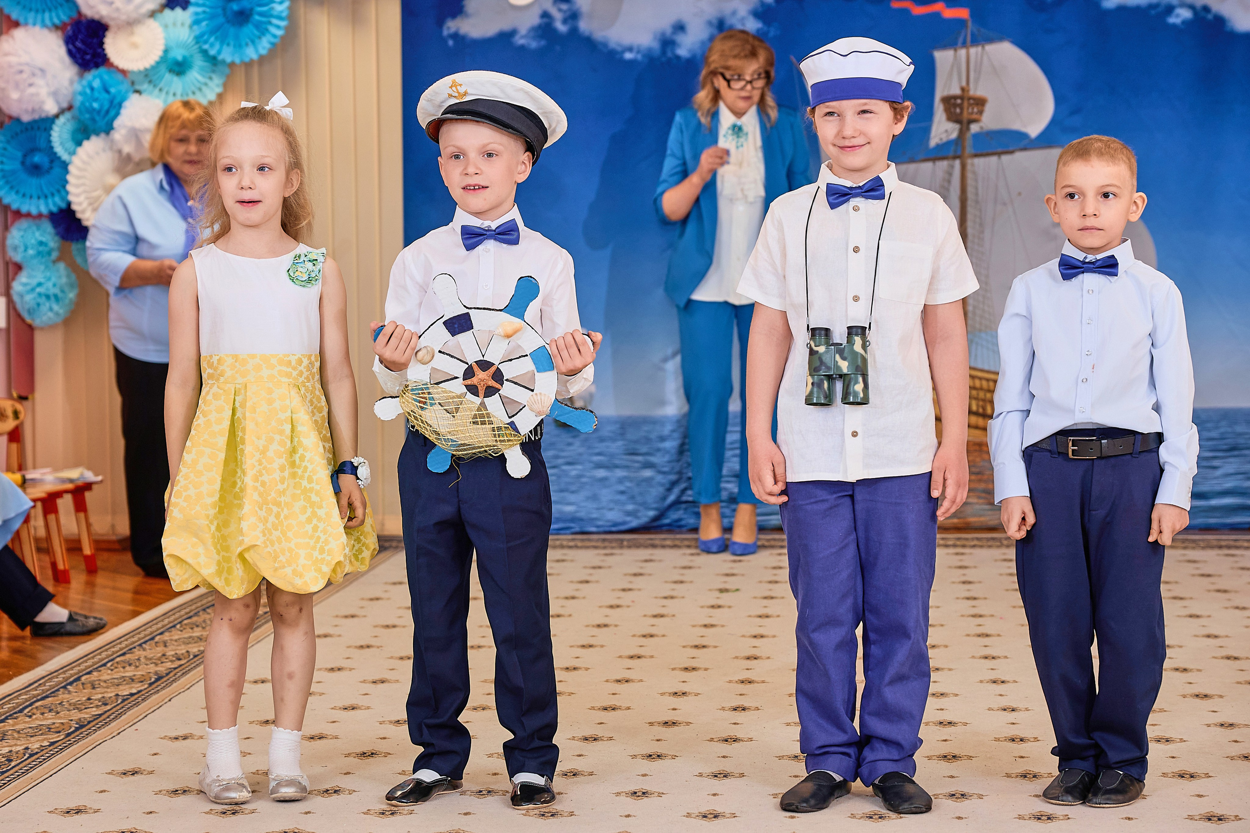 Фотосъёмка выпускного утренника в детском саду. Выпускные альбомы в Москве фотограф Алина Пащук