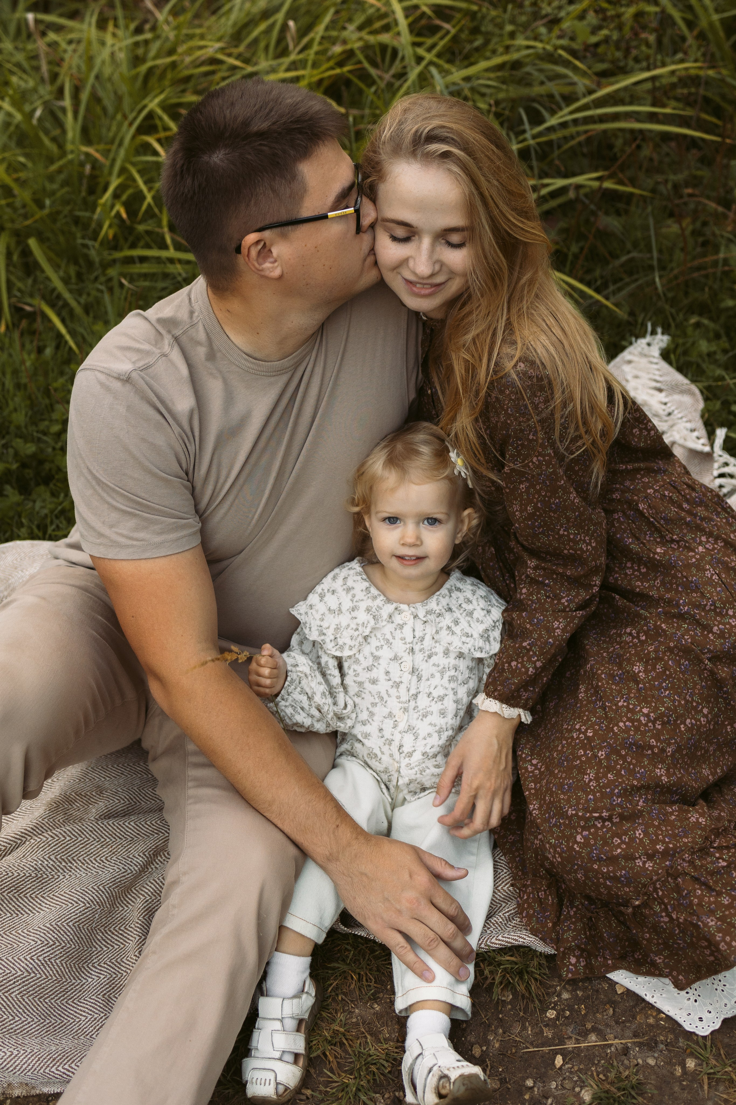 Егор, Оля и дочка Ульяна. Фотограф в Нижнем Новгороде Креава Ира