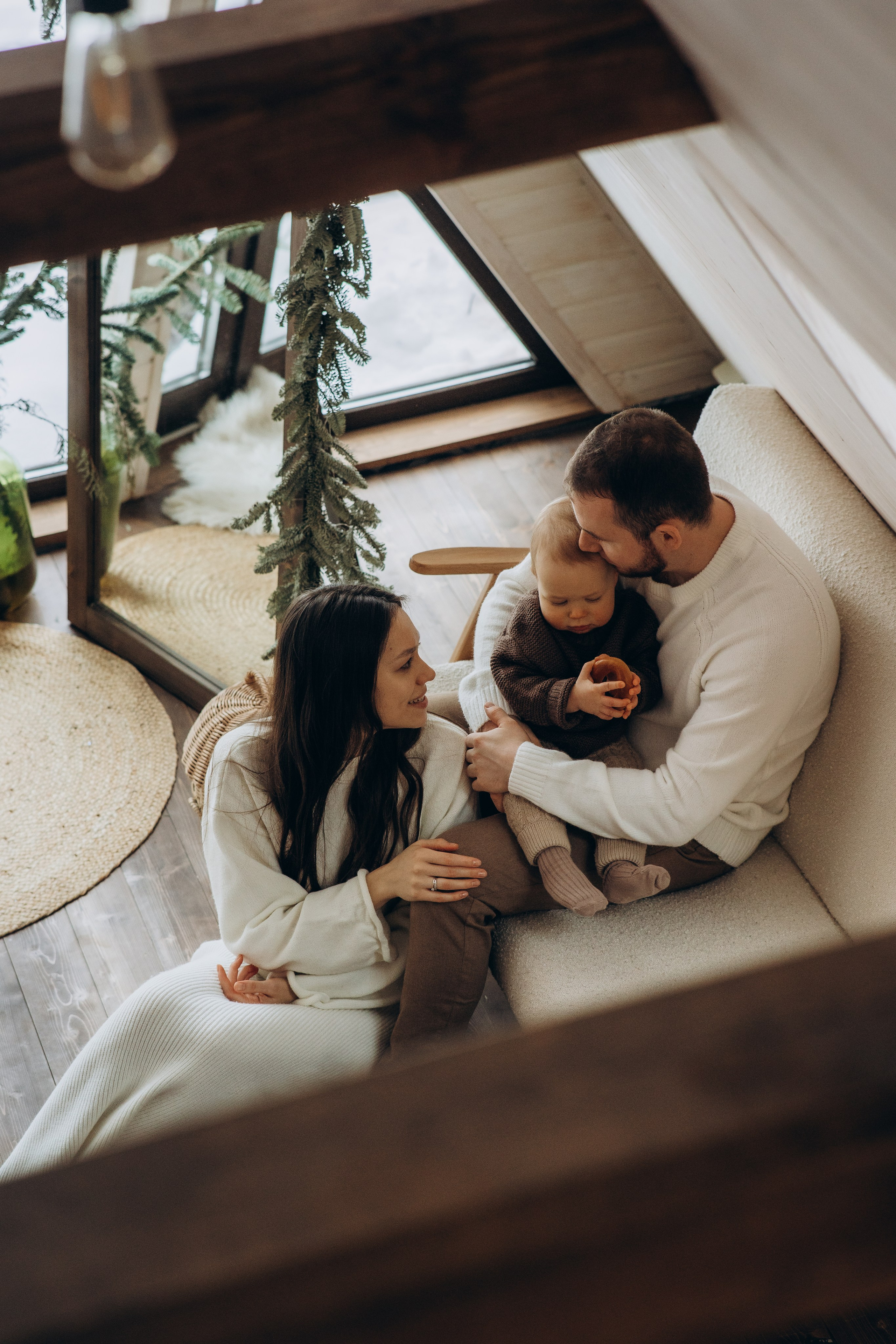 Зимняя семейная история. Семейный фотограф Москва Юлиана Фетисова