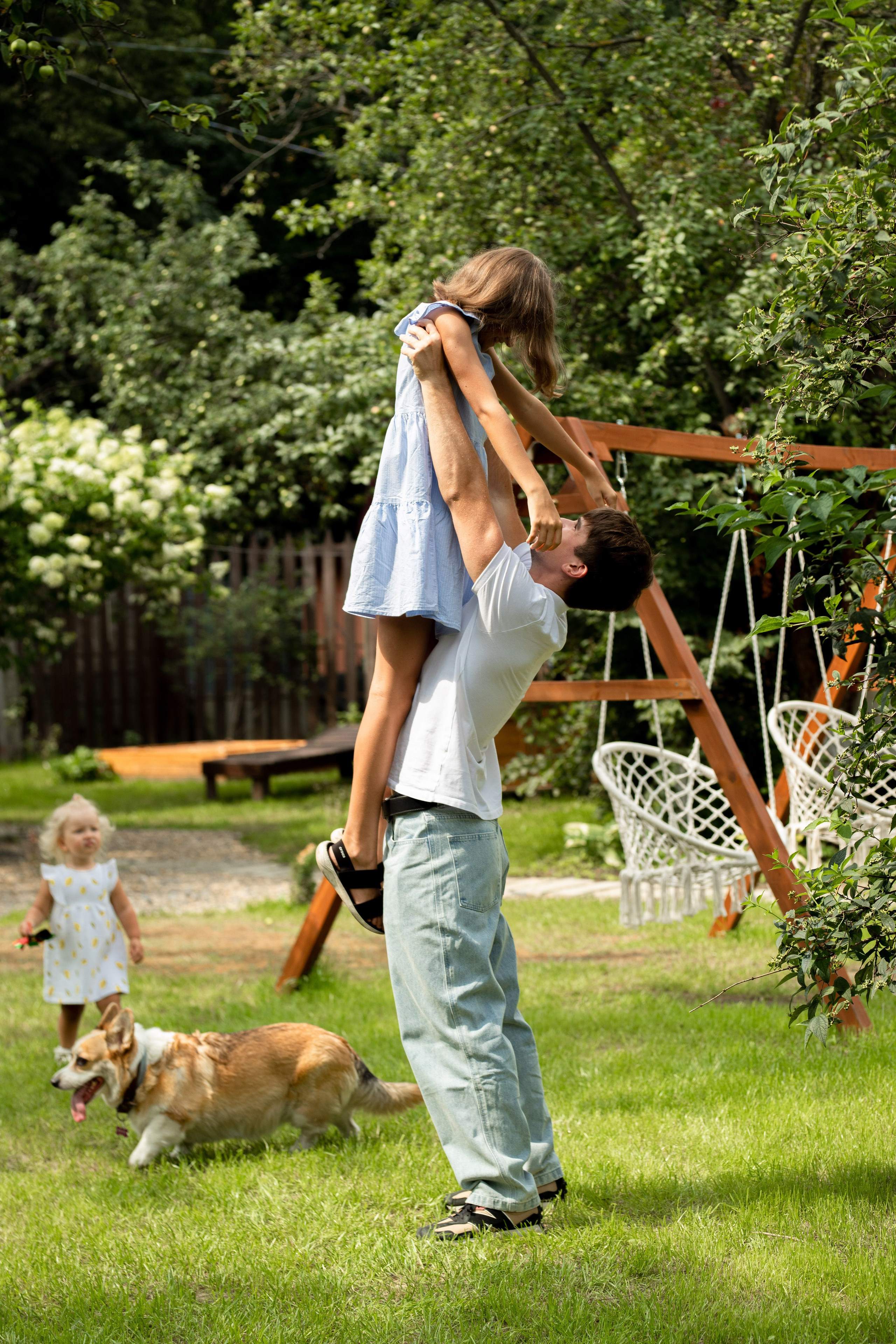 Семейная фотосессия на даче в Купавне. Фотограф в Железнодорожном и Балашихе