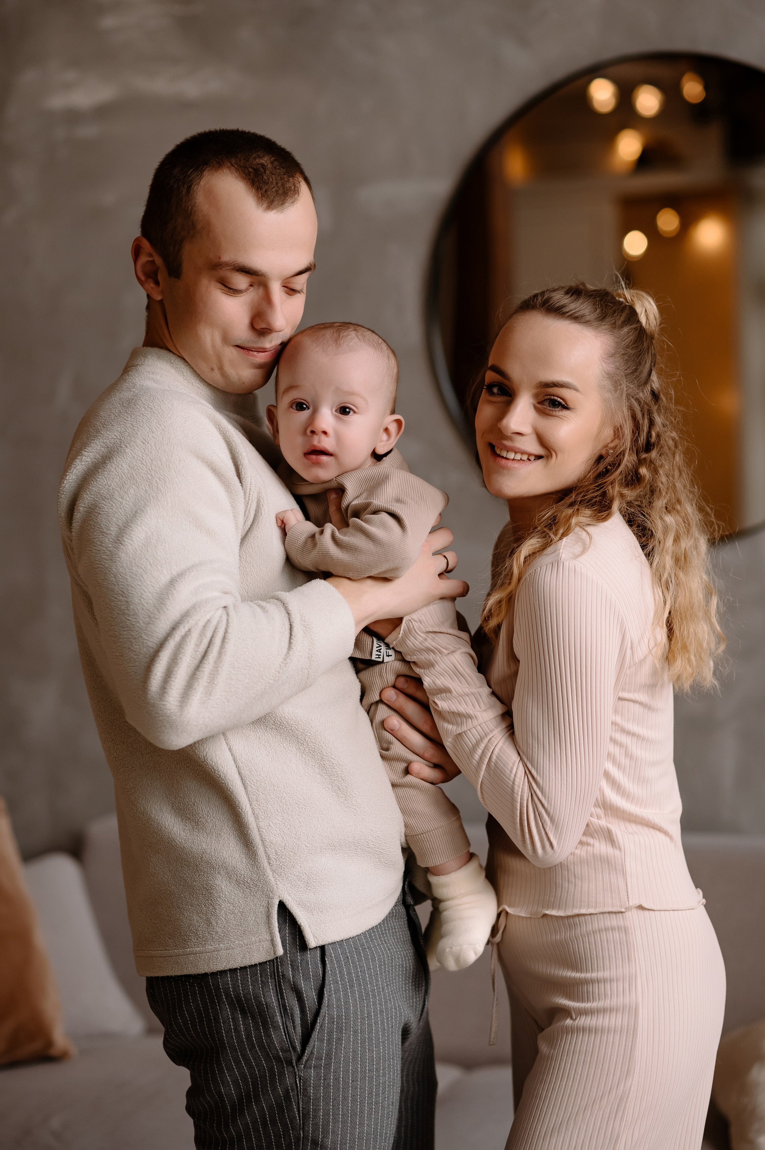 Первая семейная с малышом. Фотограф Минск Катерина Кирик