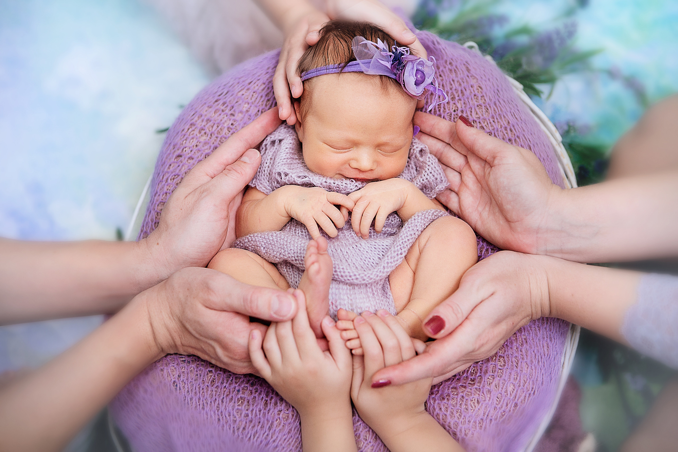 Новорожденные. Семейный, детский, newborn фотограф Москва,Московская обл Алла Риэр