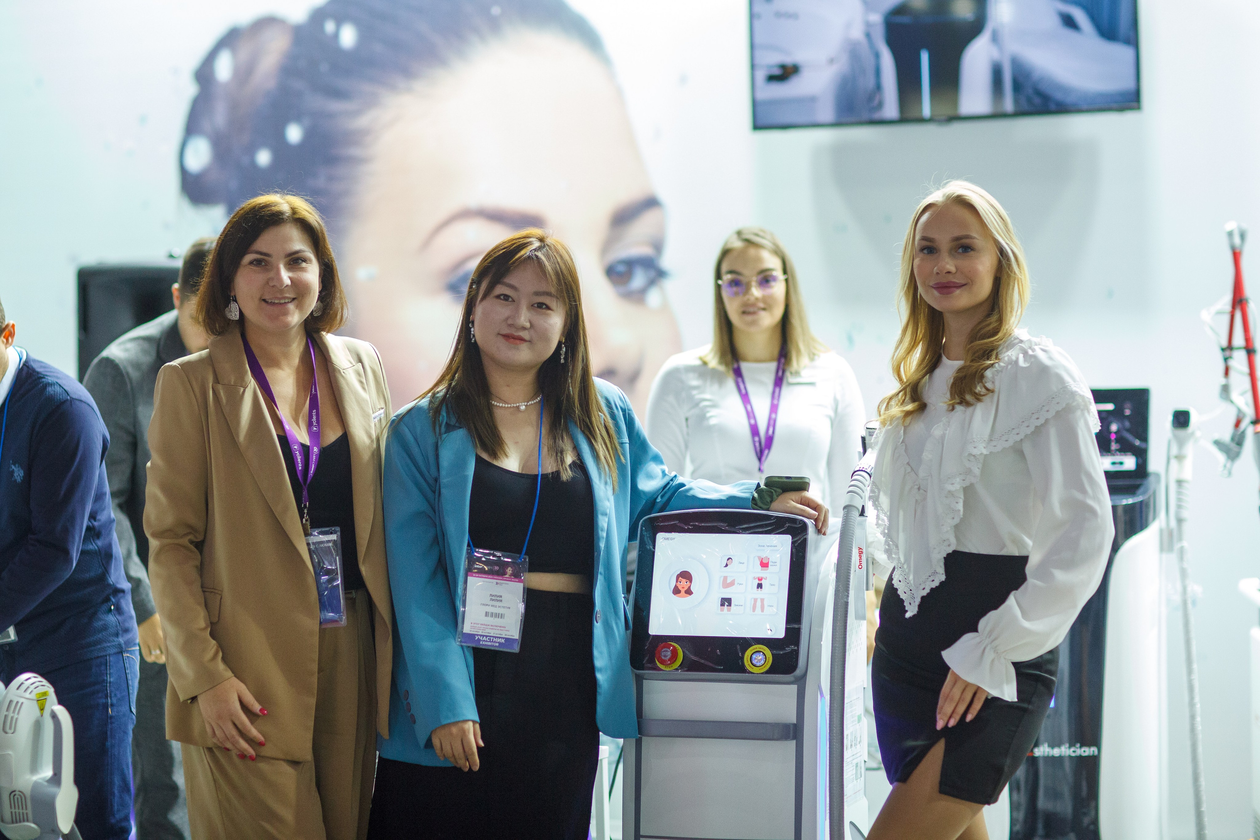 Выставка компаний Med Aesthetik и Sthetian. Фотограф в Москве Наталья Антипина